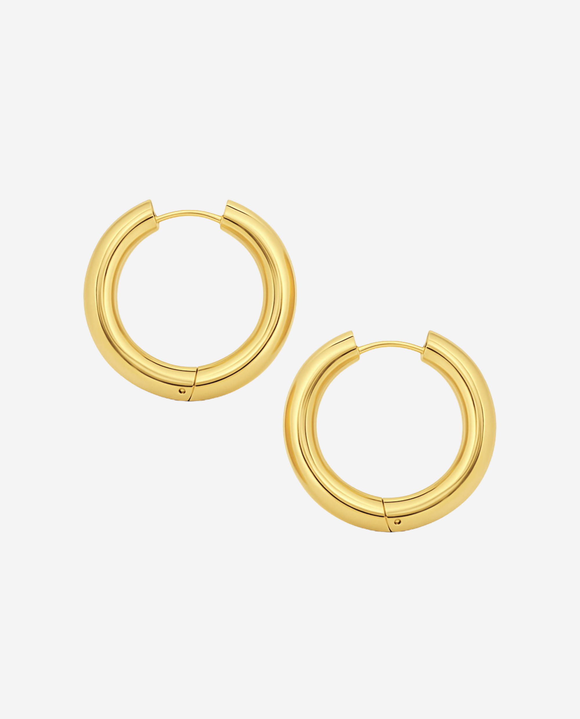 Bold Earrings S - Forgyldt