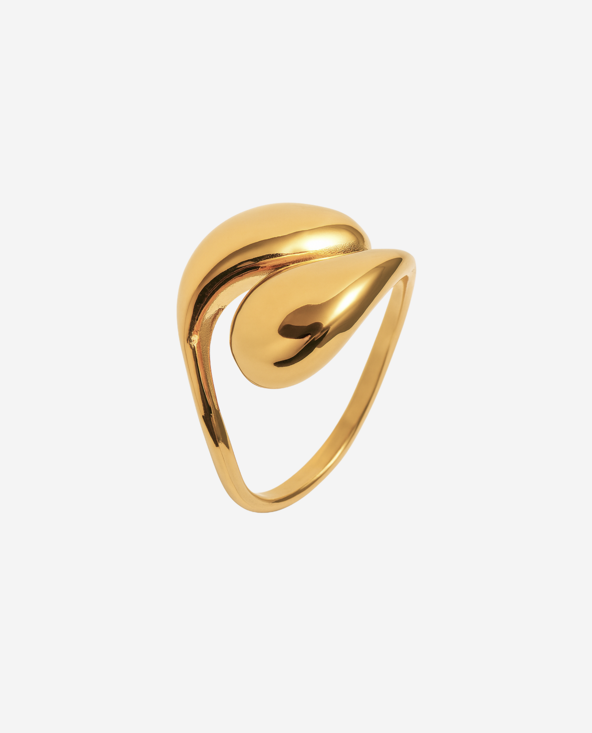 Bubble Ring - Forgyldt