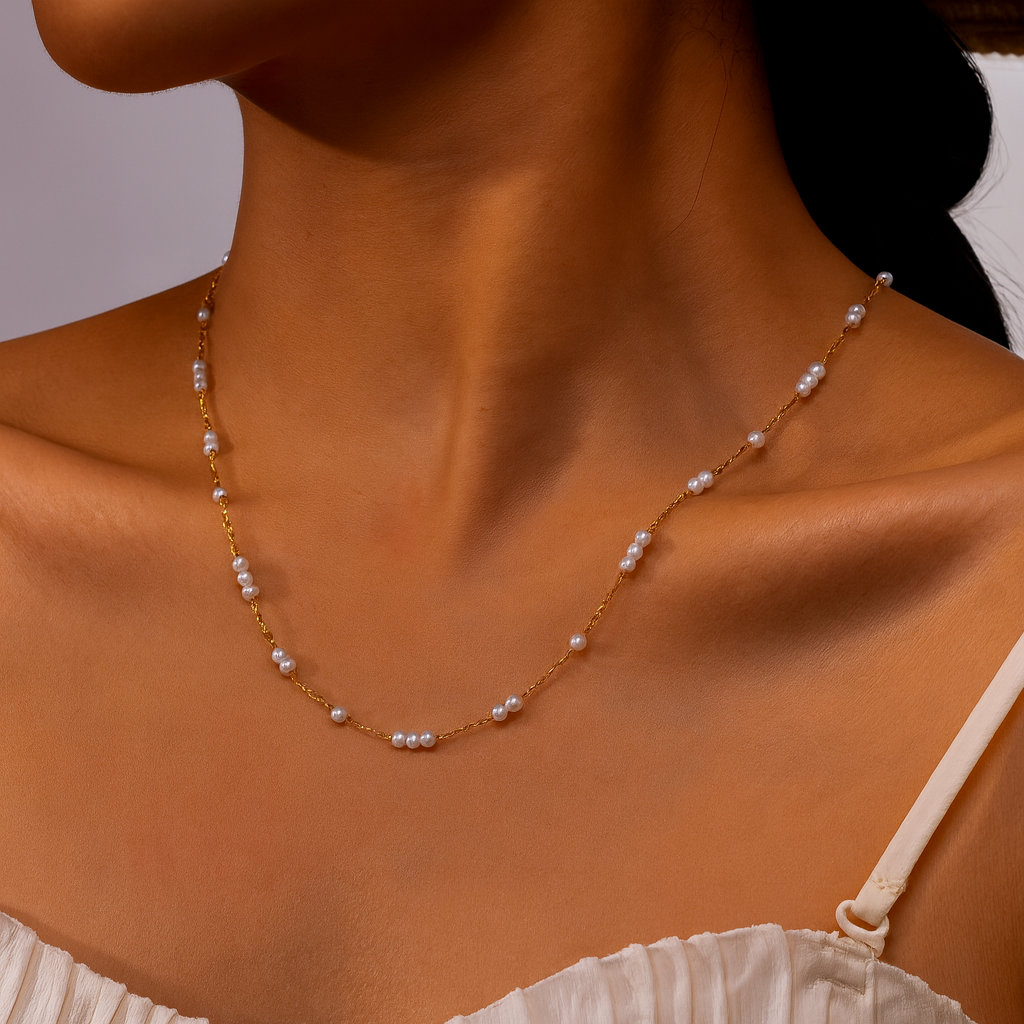 Liora Necklace - Forgyldt