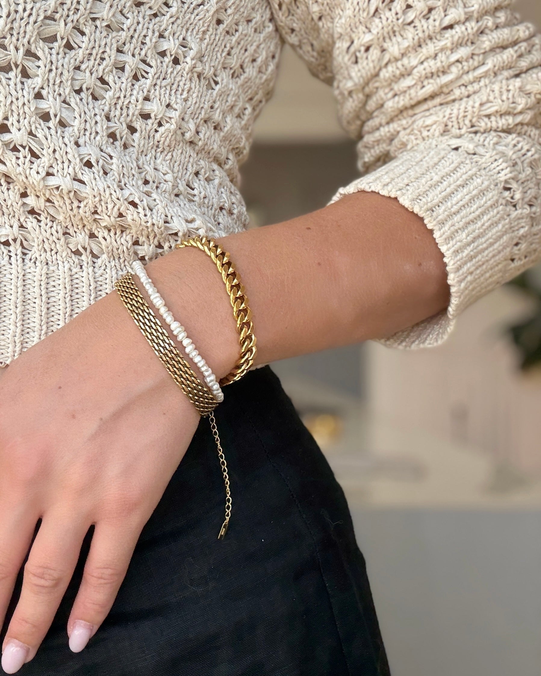 Empire Bracelet - Forgyldt