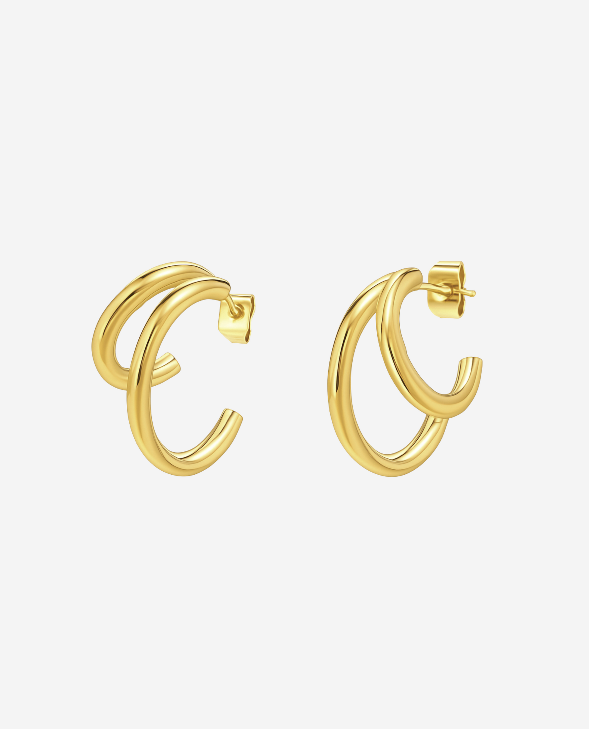Helia Earrings - Forgyldt