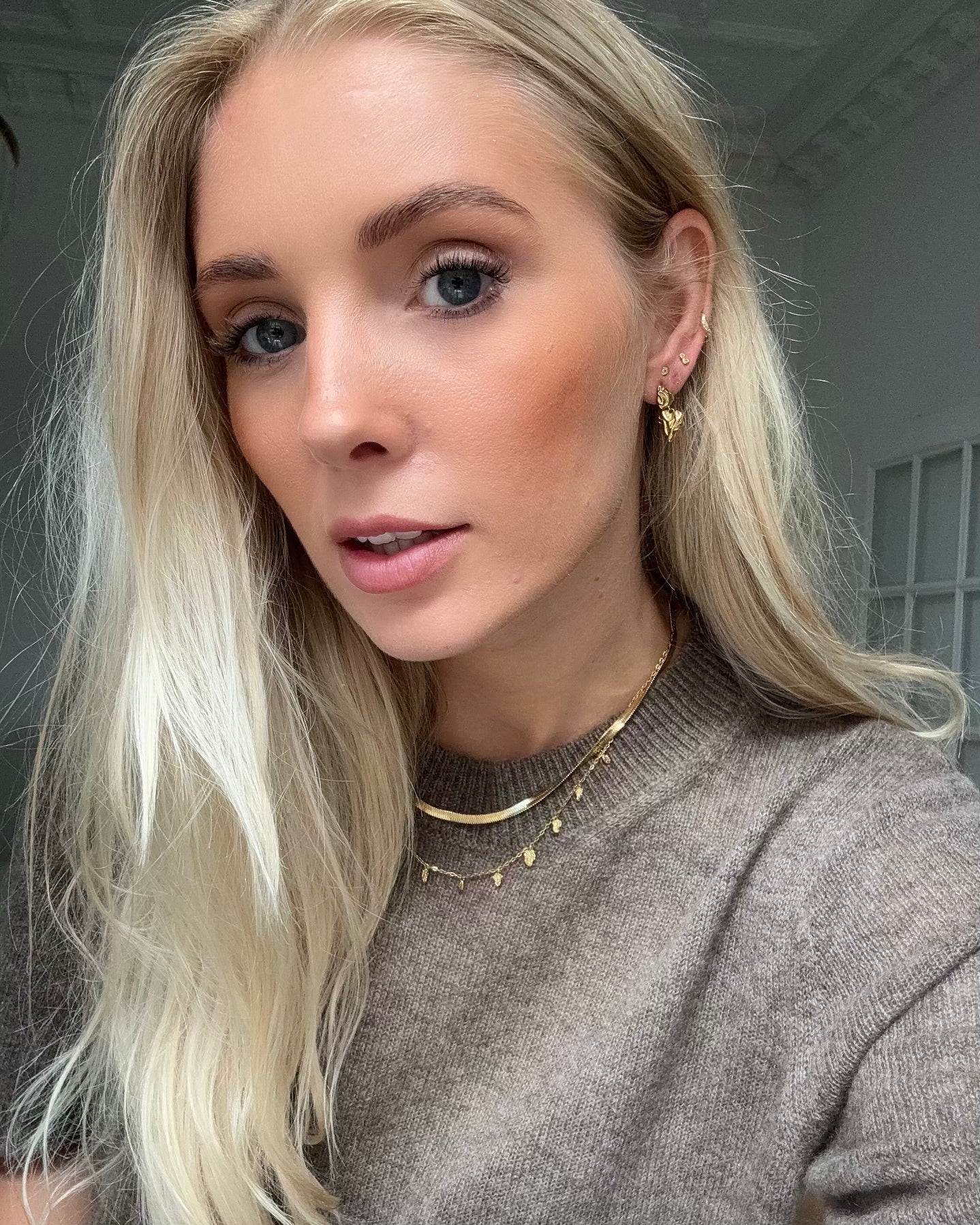 Crush Earrings - Forgyldt