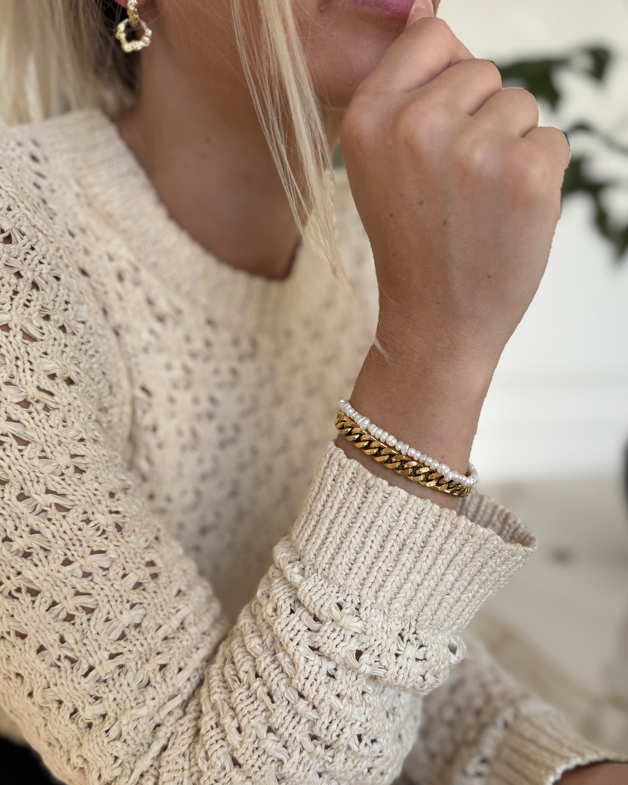 Empire Bracelet - Forgyldt