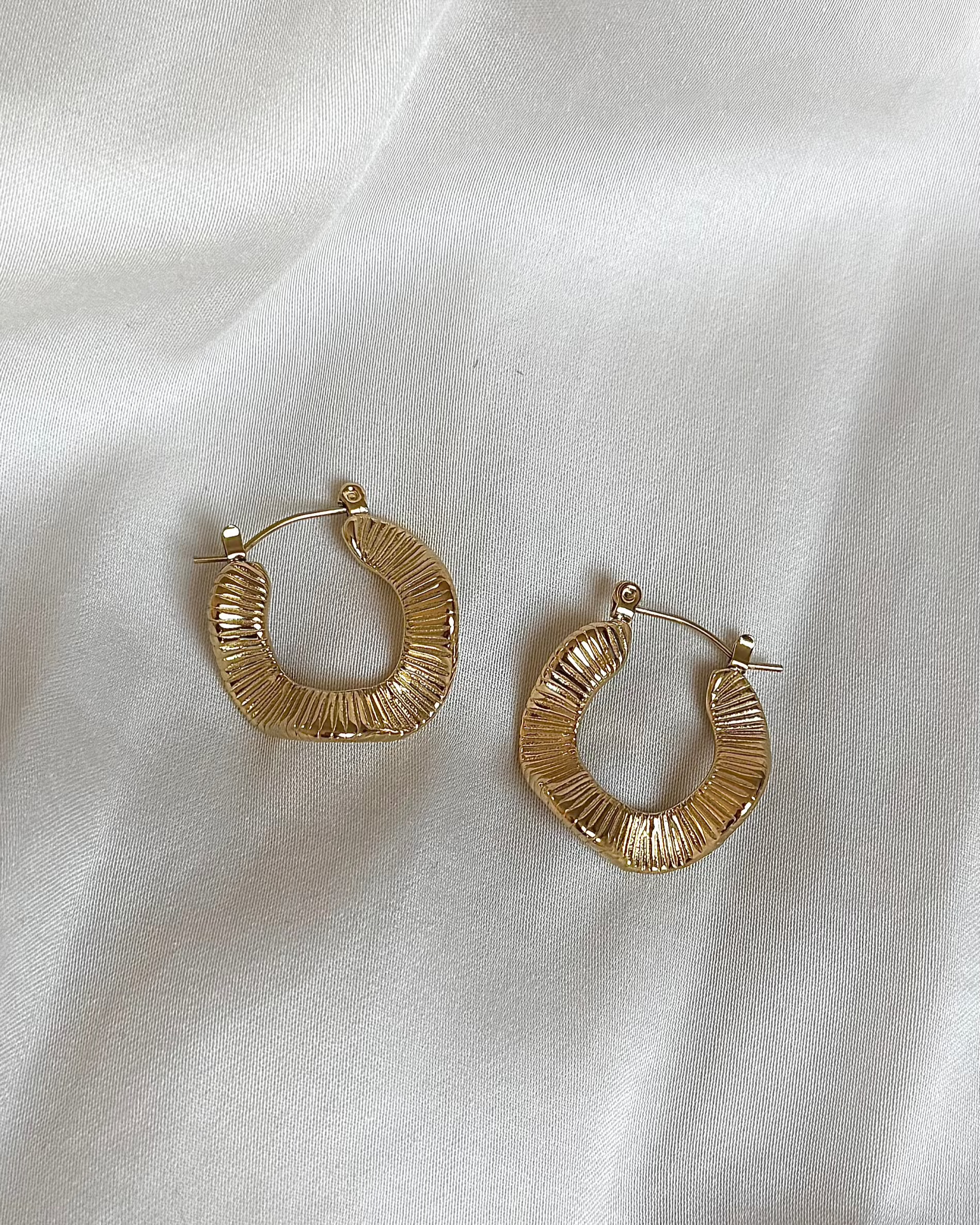 Mirage Earrings - Forgyldt