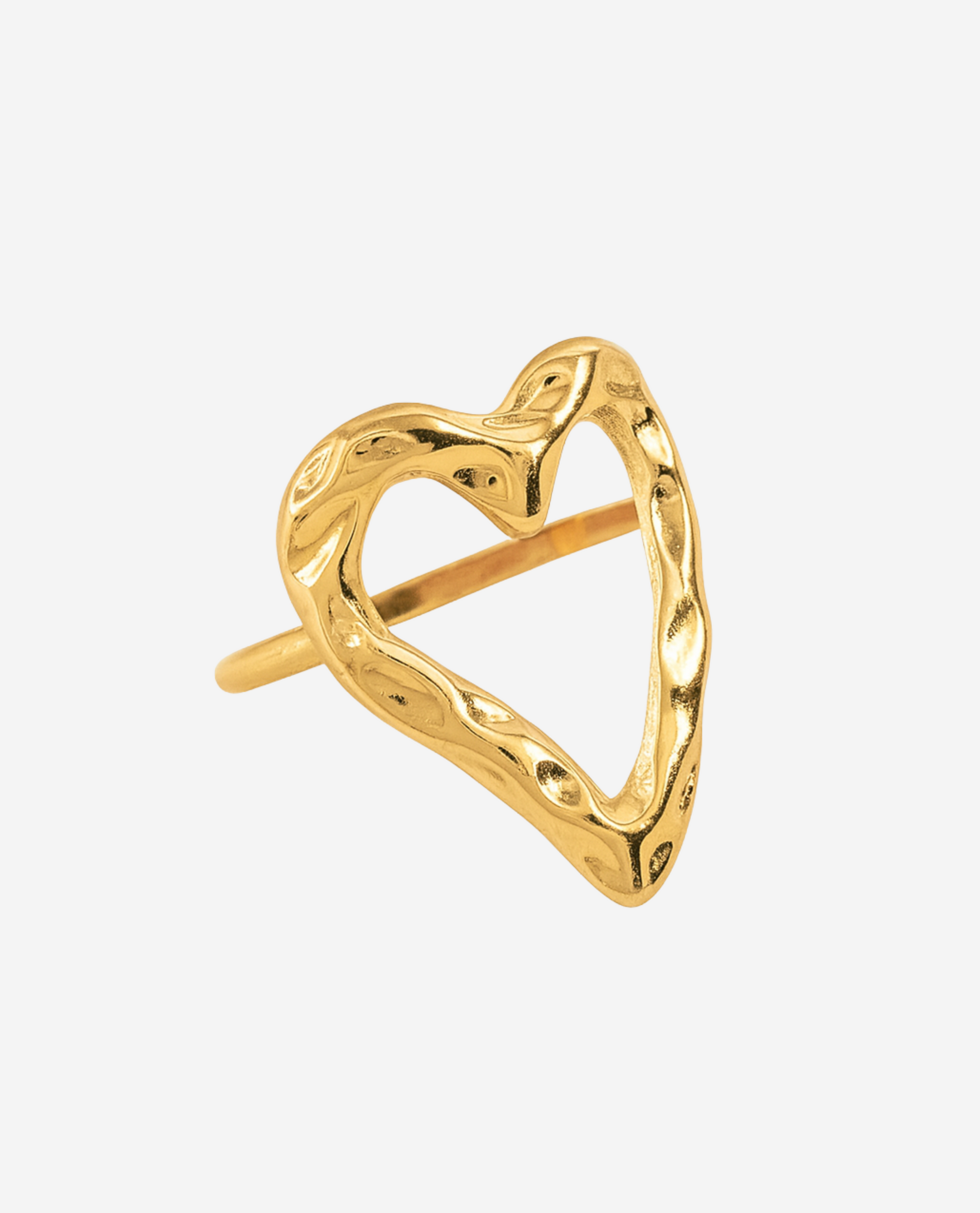 Love Ring - Forgyldt