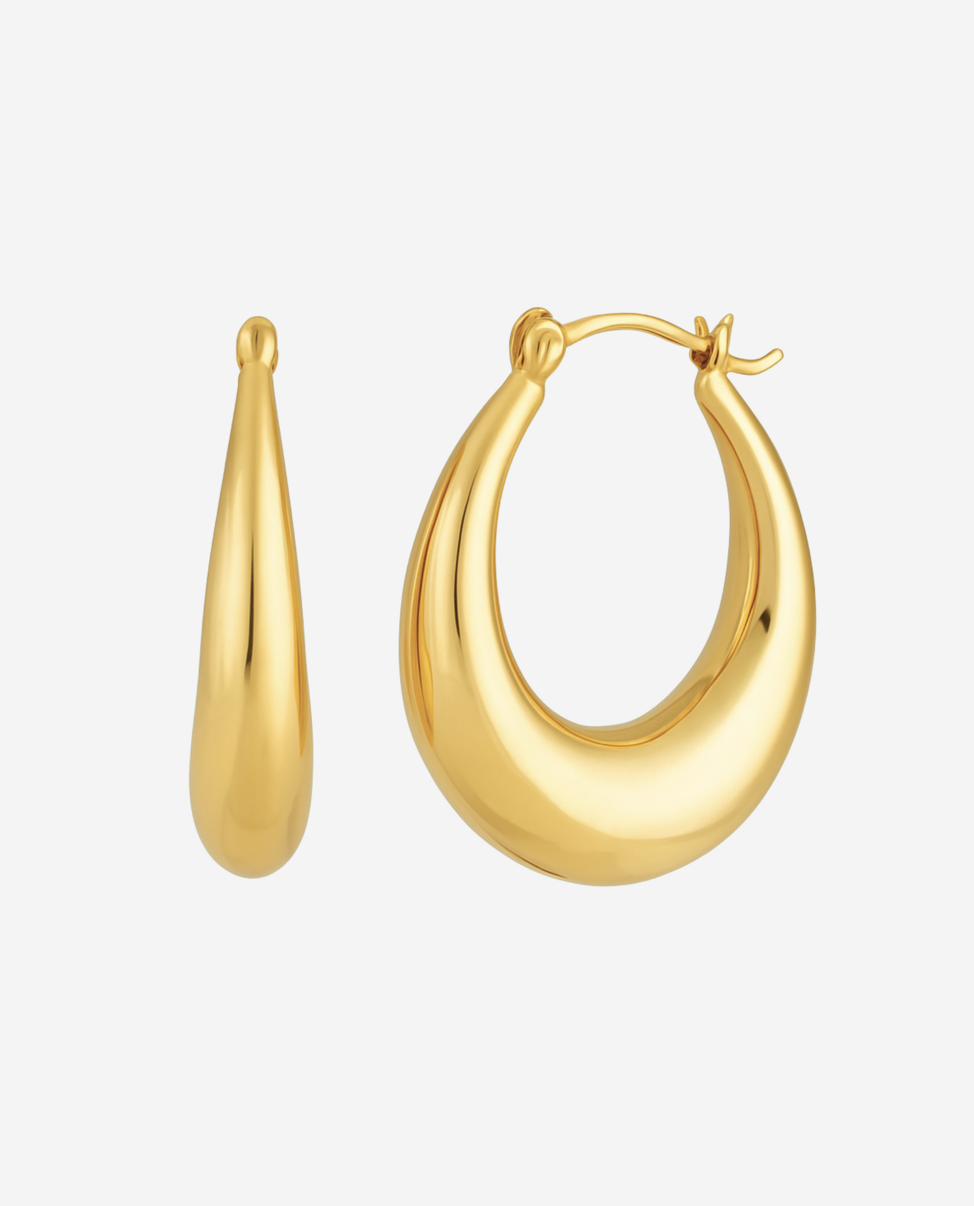 Oasis Earrings - Forgyldt