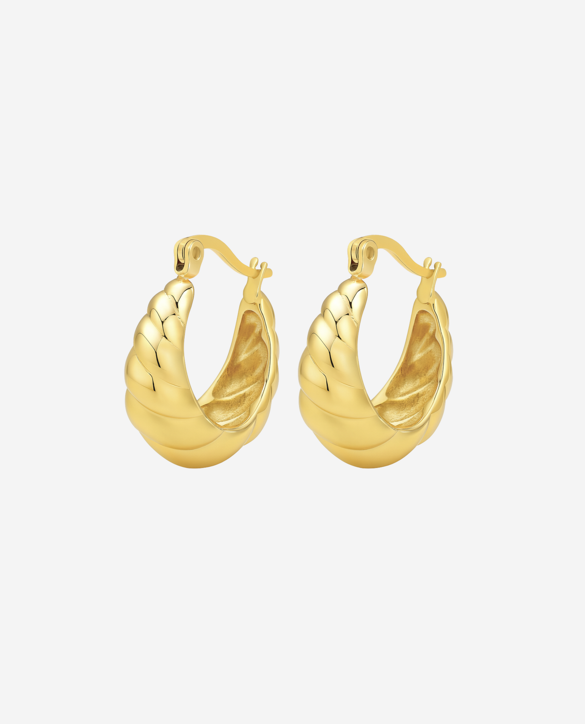 Serra Earrings - Forgyldt