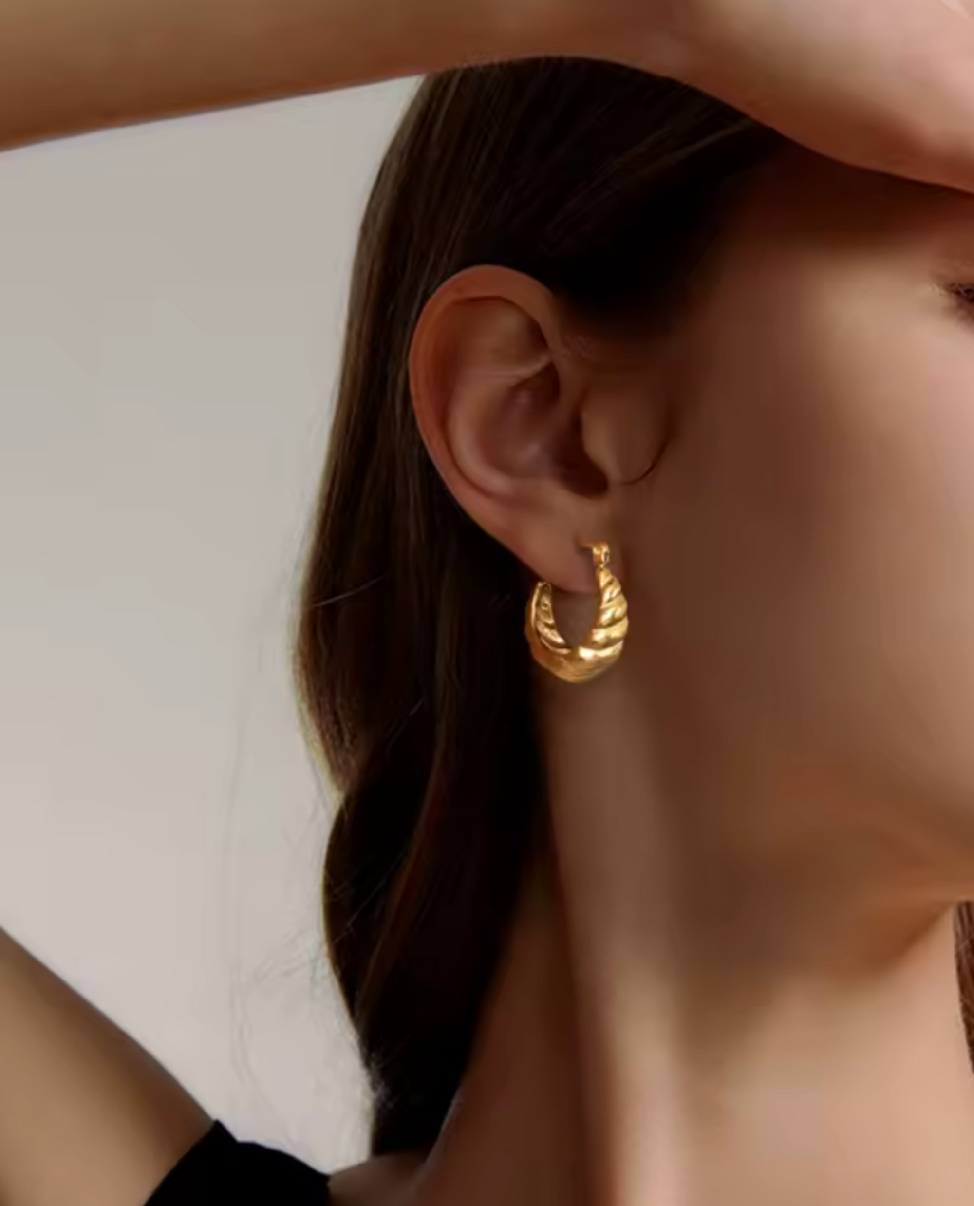 Serra Earrings - Forgyldt