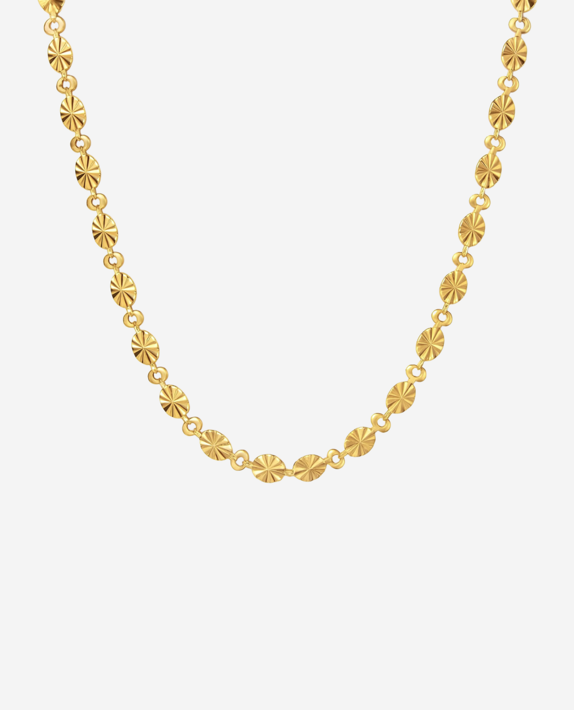 Soleil necklace - Forgyldt