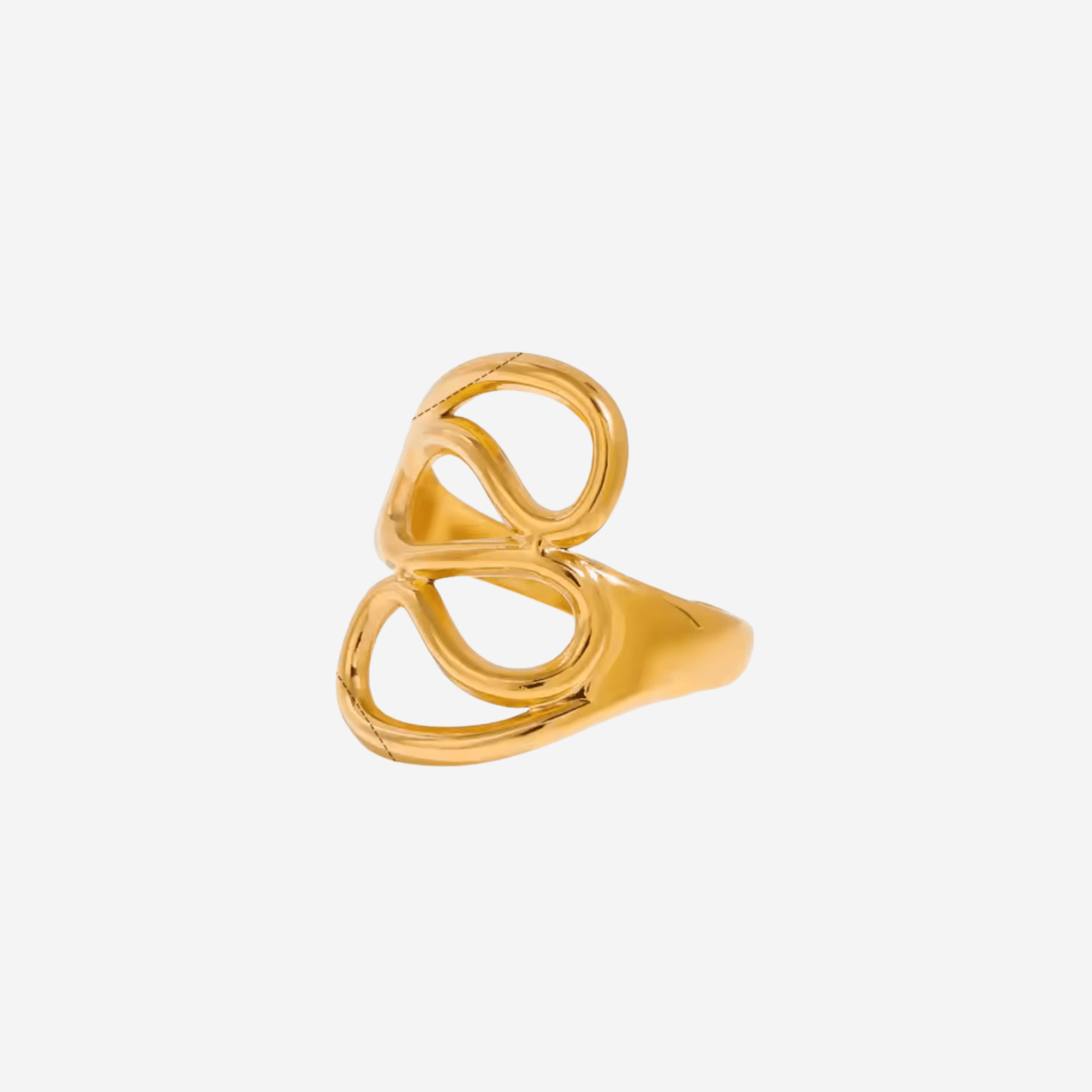 Bloom Ring - Forgyldt - Khaai Studio
