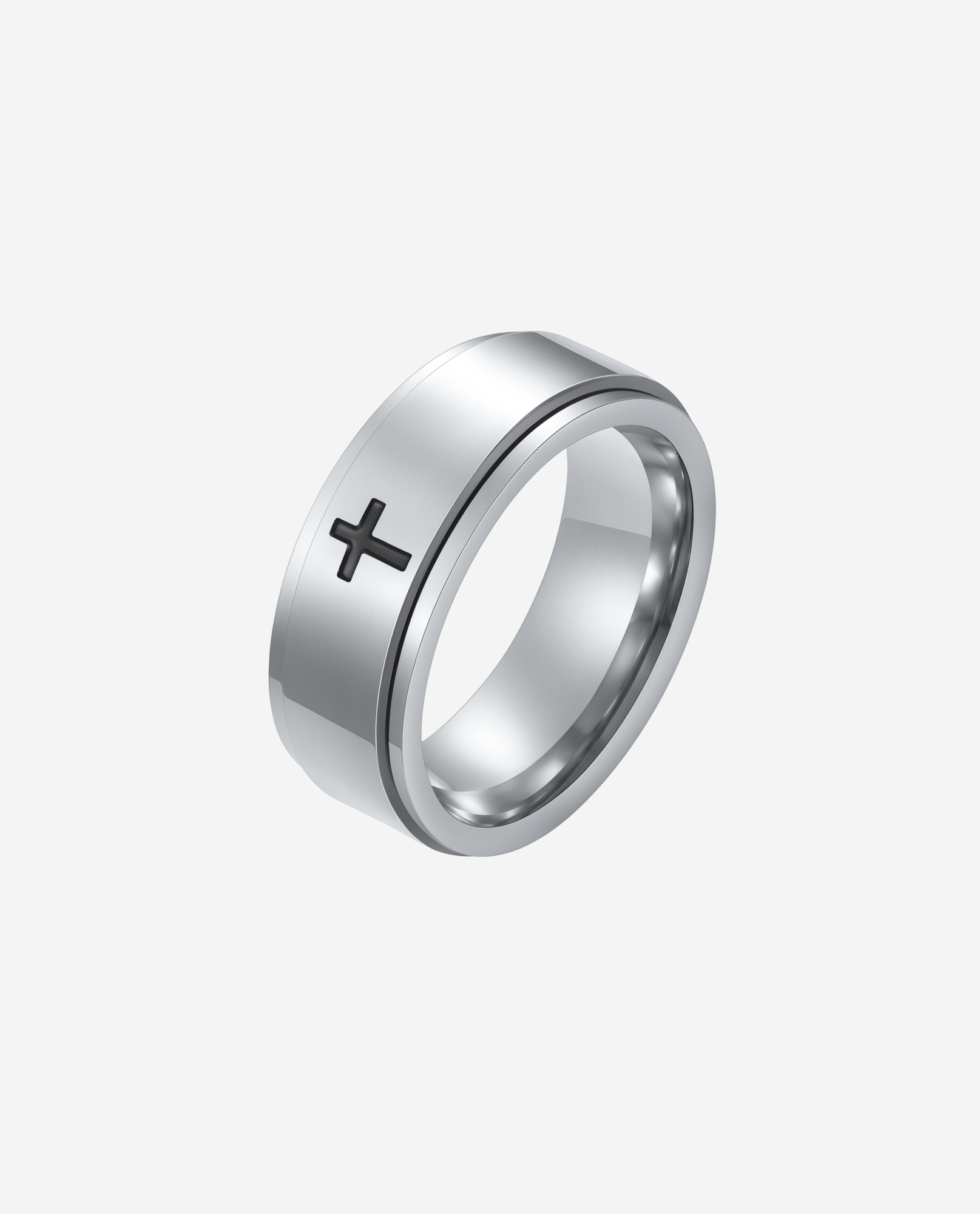 Crusader Ring - Sølvfarvet