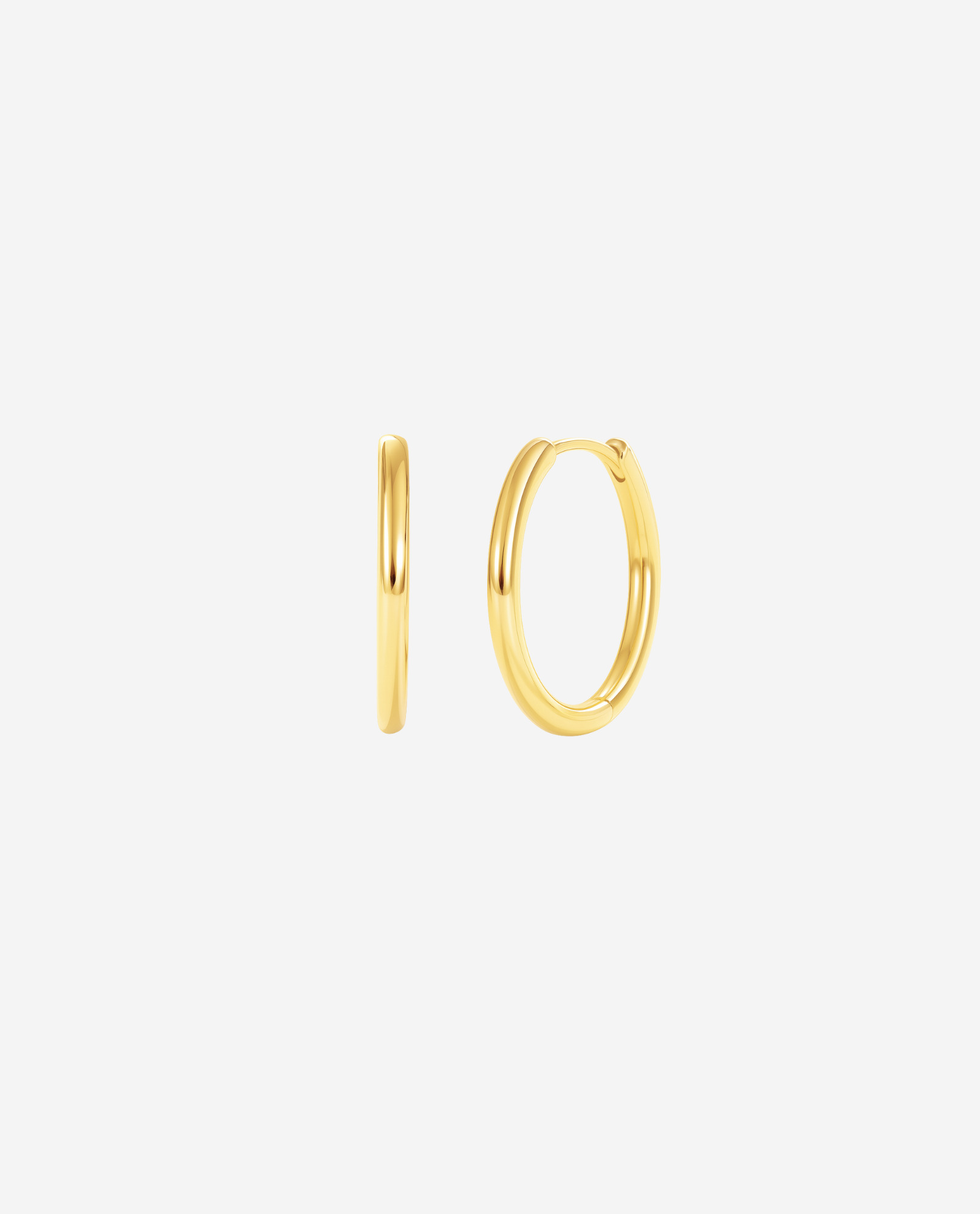 Essential Earrings S - Forgyldt