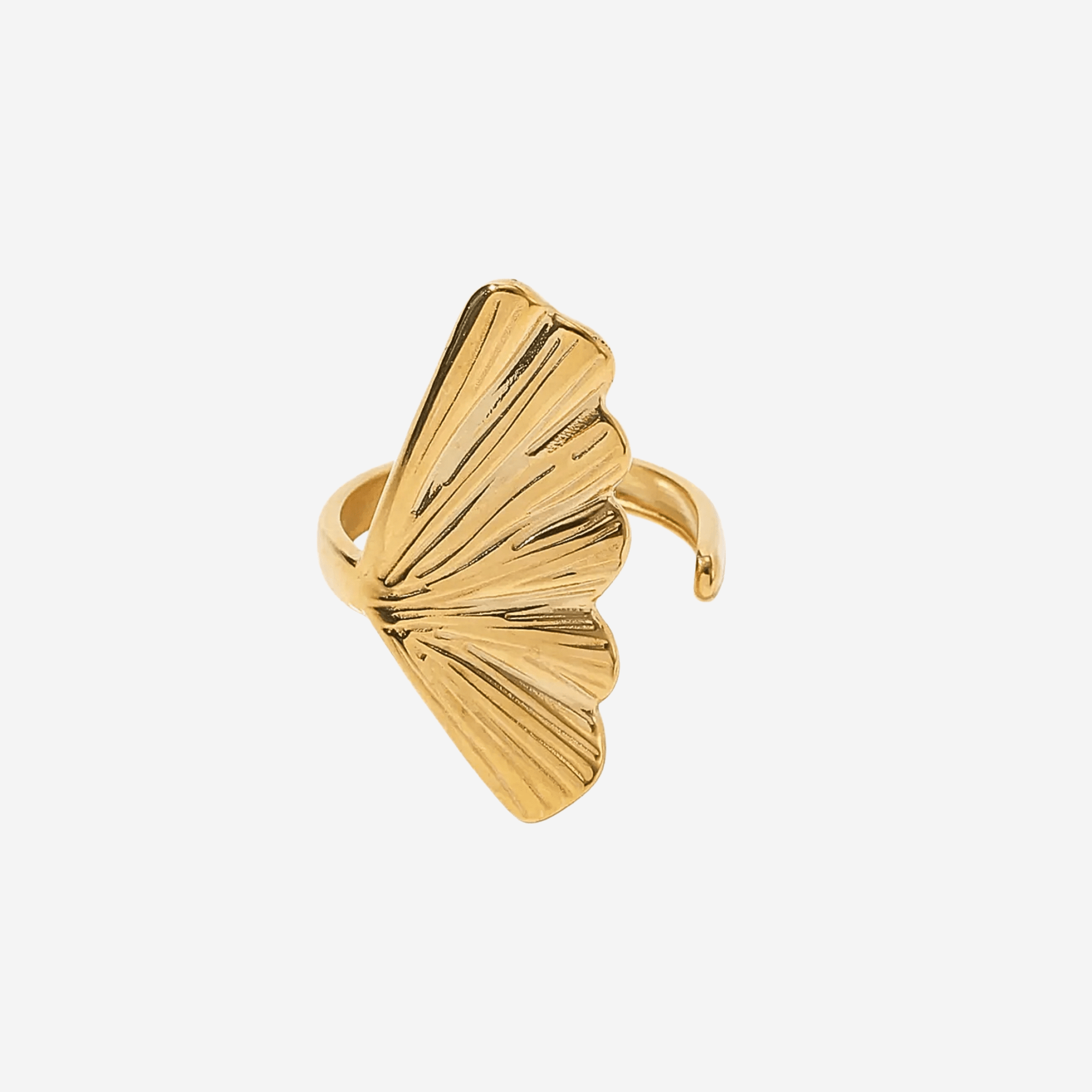 Fan Ring - Forgyldt - Khaai Studio