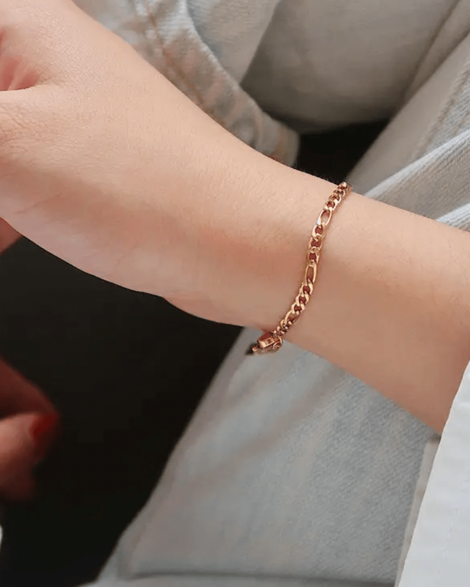 Figaro Bracelet - Forgyldt - Khaai Studio