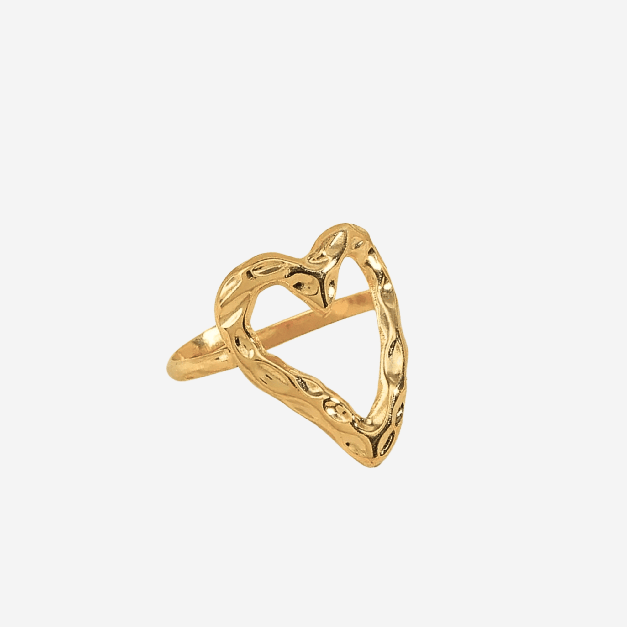 Love Ring - Forgyldt - Khaai Studio