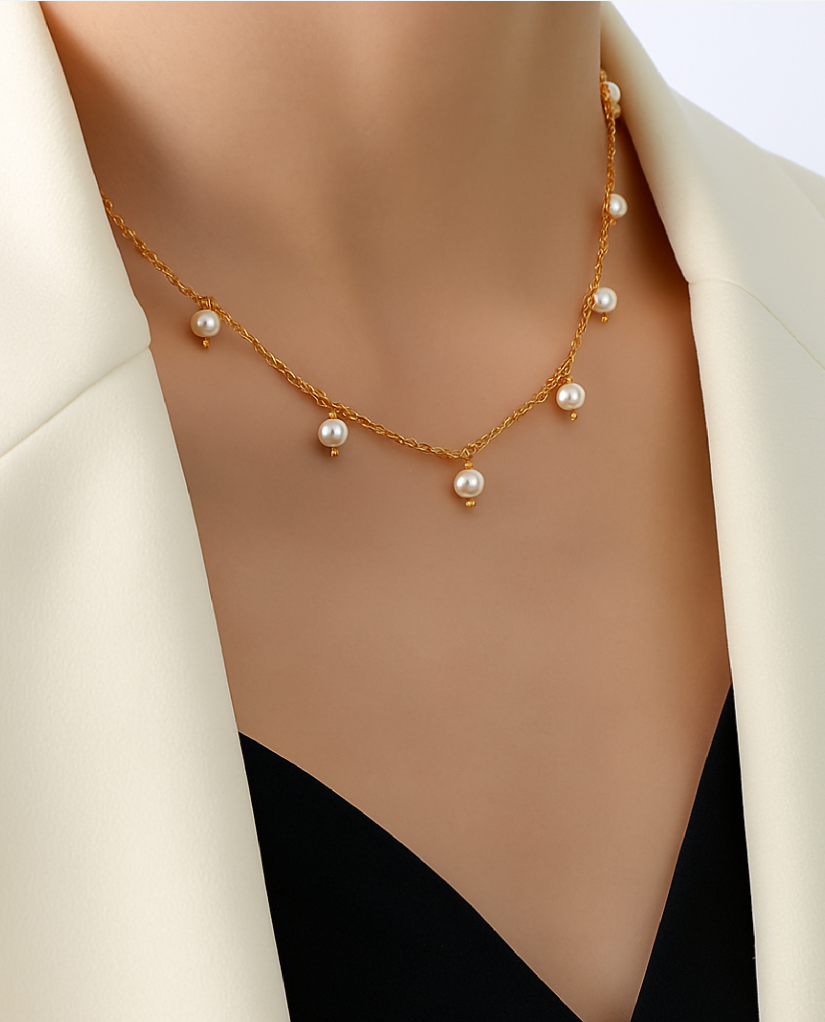 Momi Necklace - Forgyldt