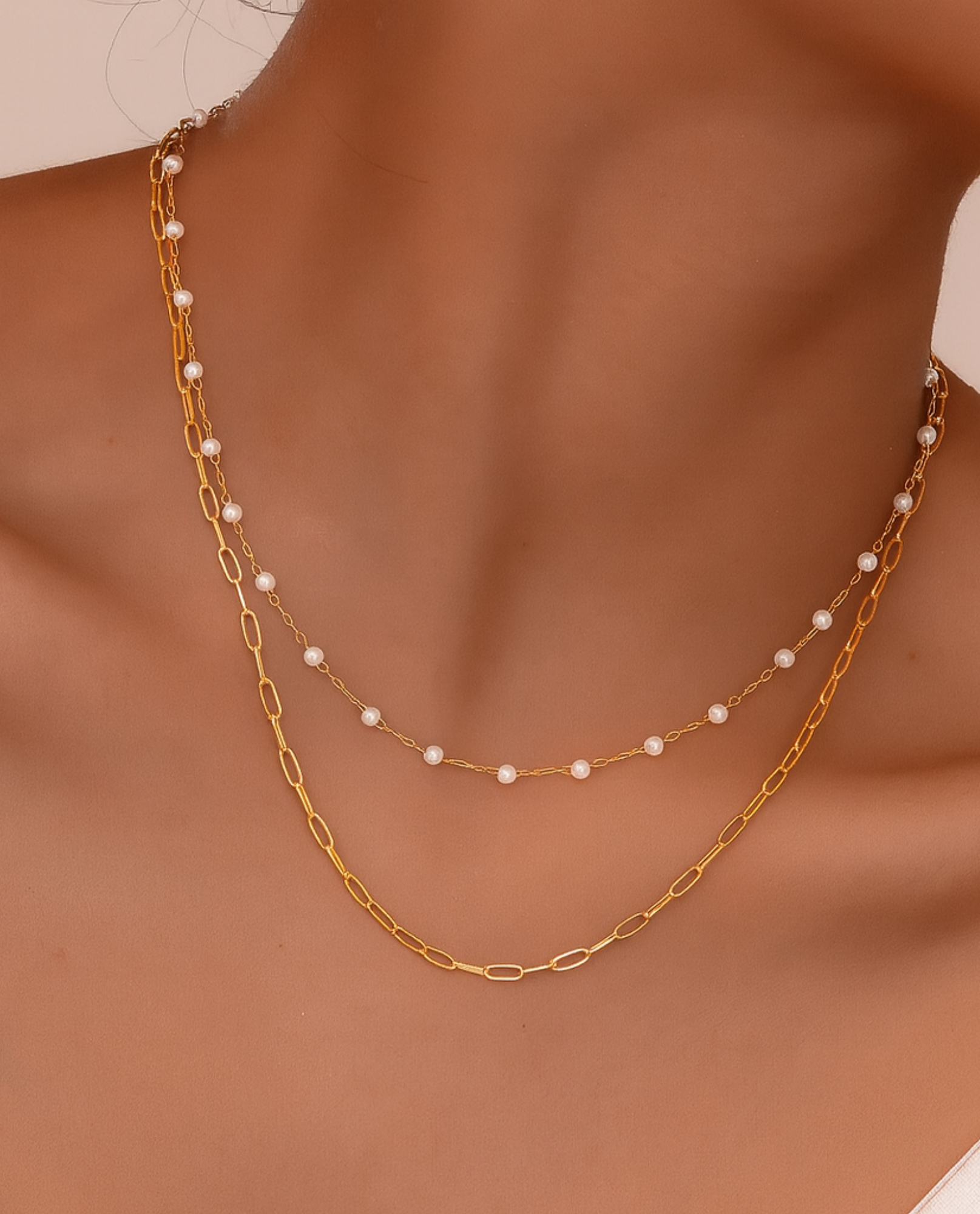 Noor Necklace - Forgyldt