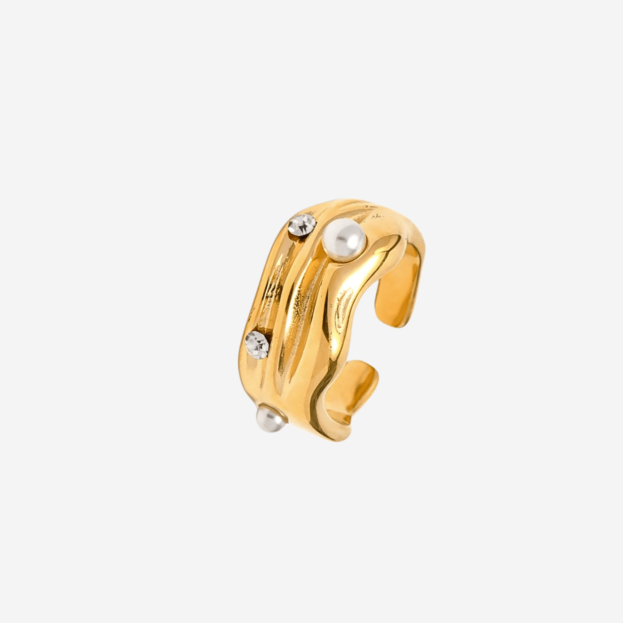 Orbit Ring - Forgyldt - Khaai Studio