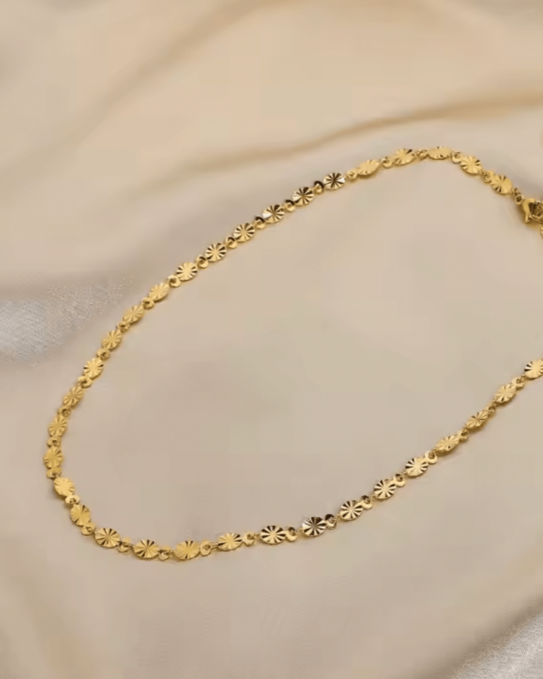Soleil necklace - Forgyldt - Khaai Studio