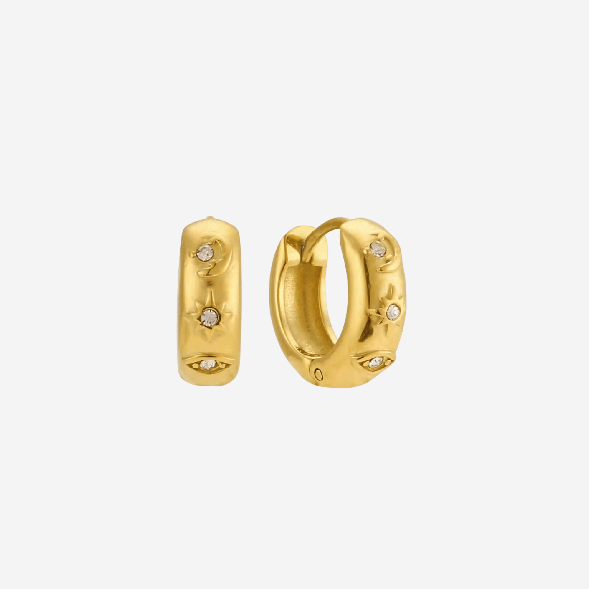 Starlit Earrings - Forgyldt - Khaai Studio