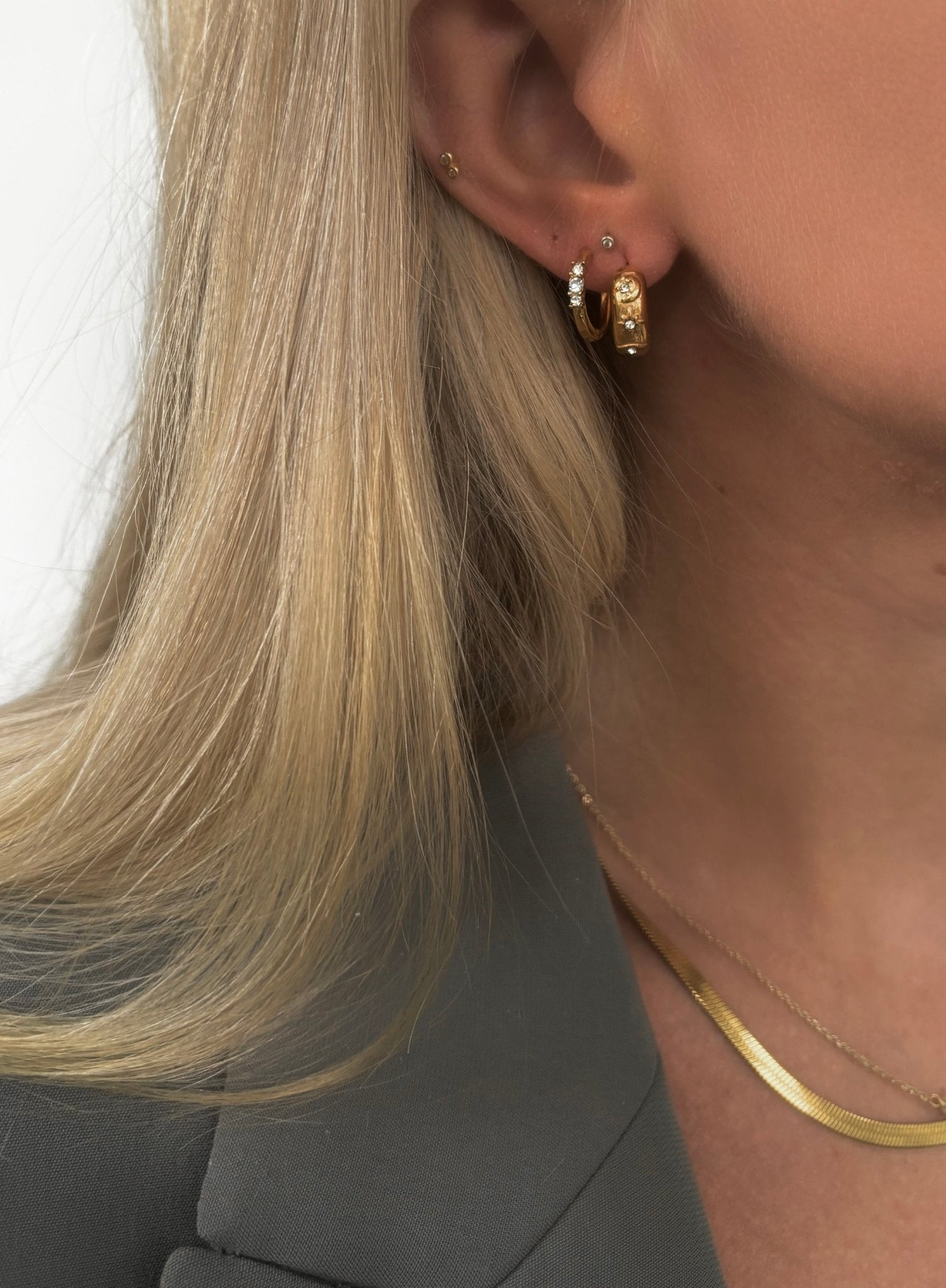 Starlit Earrings - Forgyldt - Khaai Studio