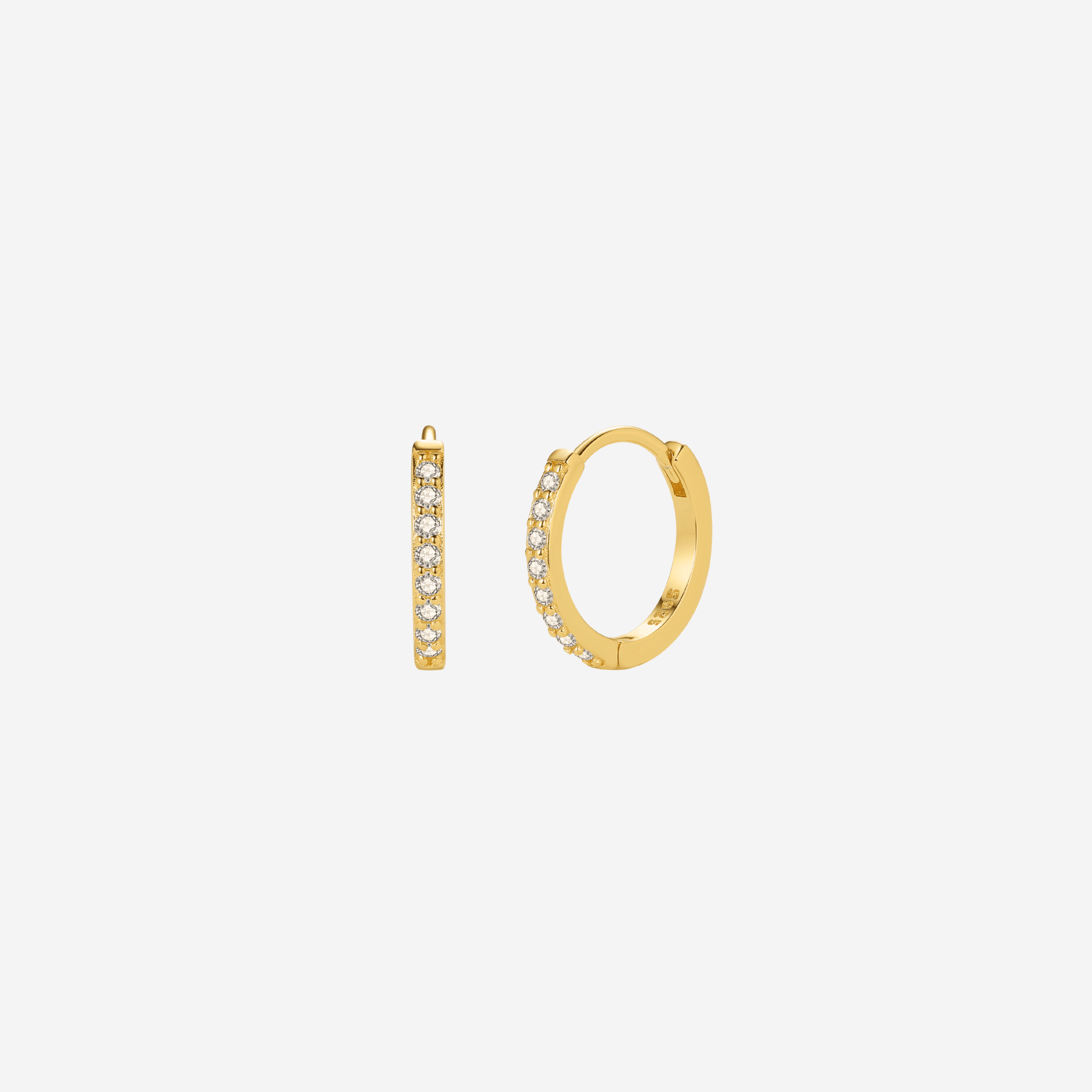 Stella Earrings - Forgyldt - Khaai Studio