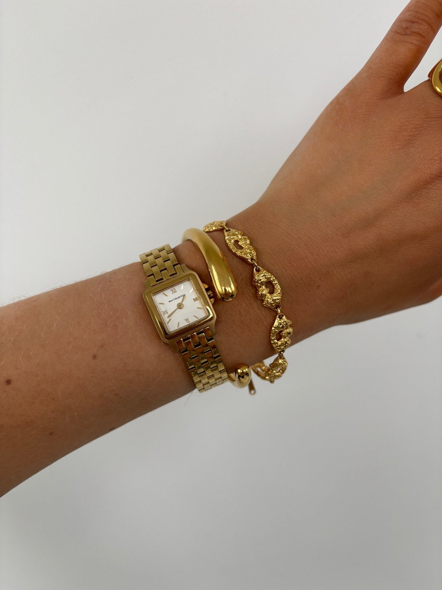 Terra Bracelet - Forgyldt - Khaai Studio