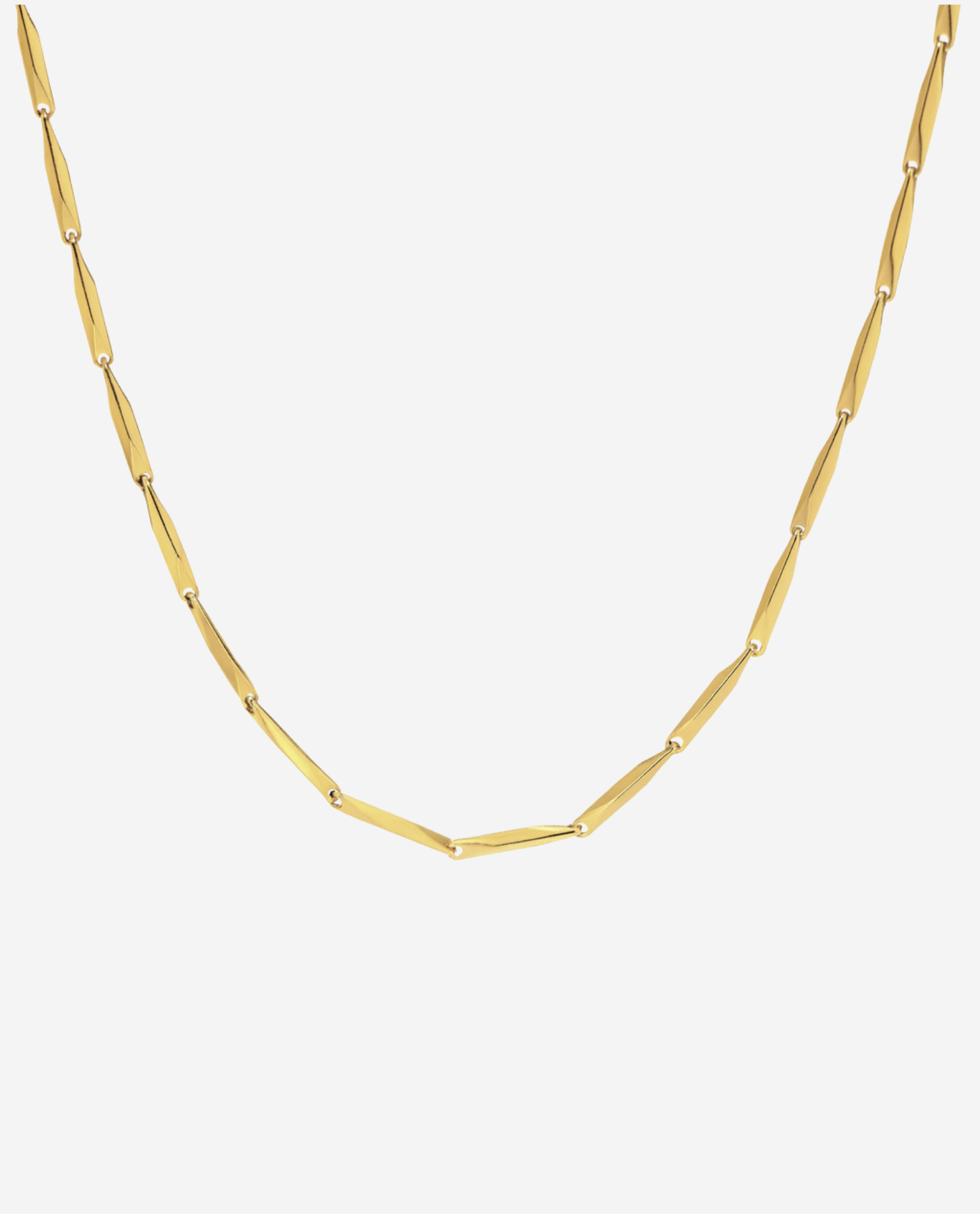 Twist Necklace - Forgyldt