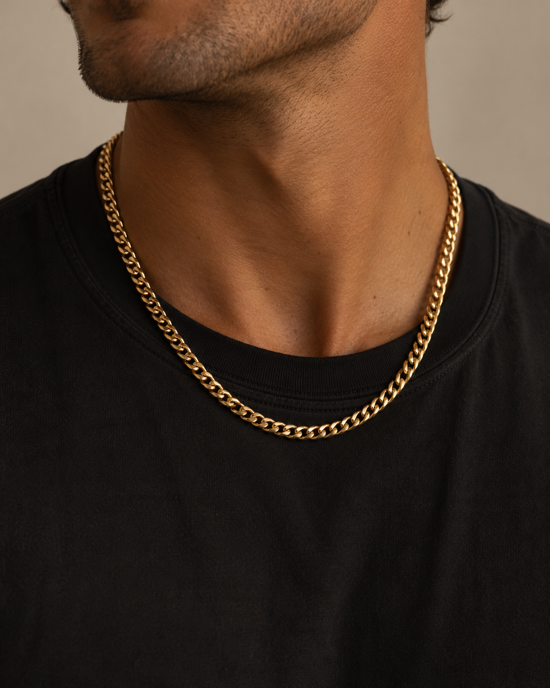 Rogue Chain 4.5mm - Forgyldt