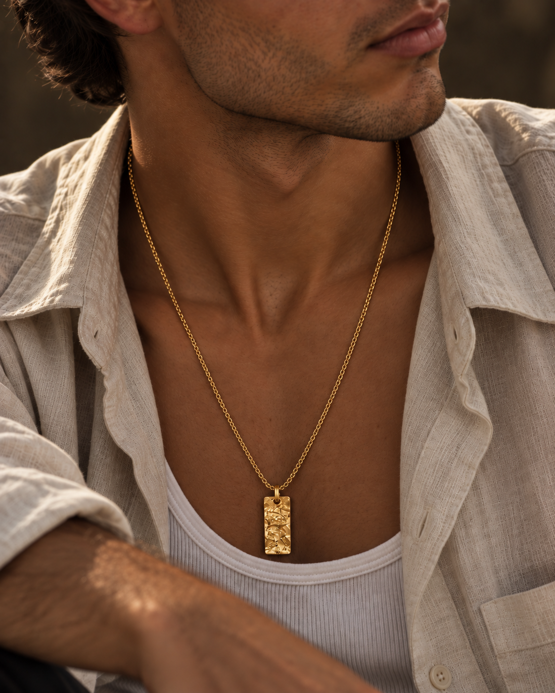 Cato Necklace - Forgyldt
