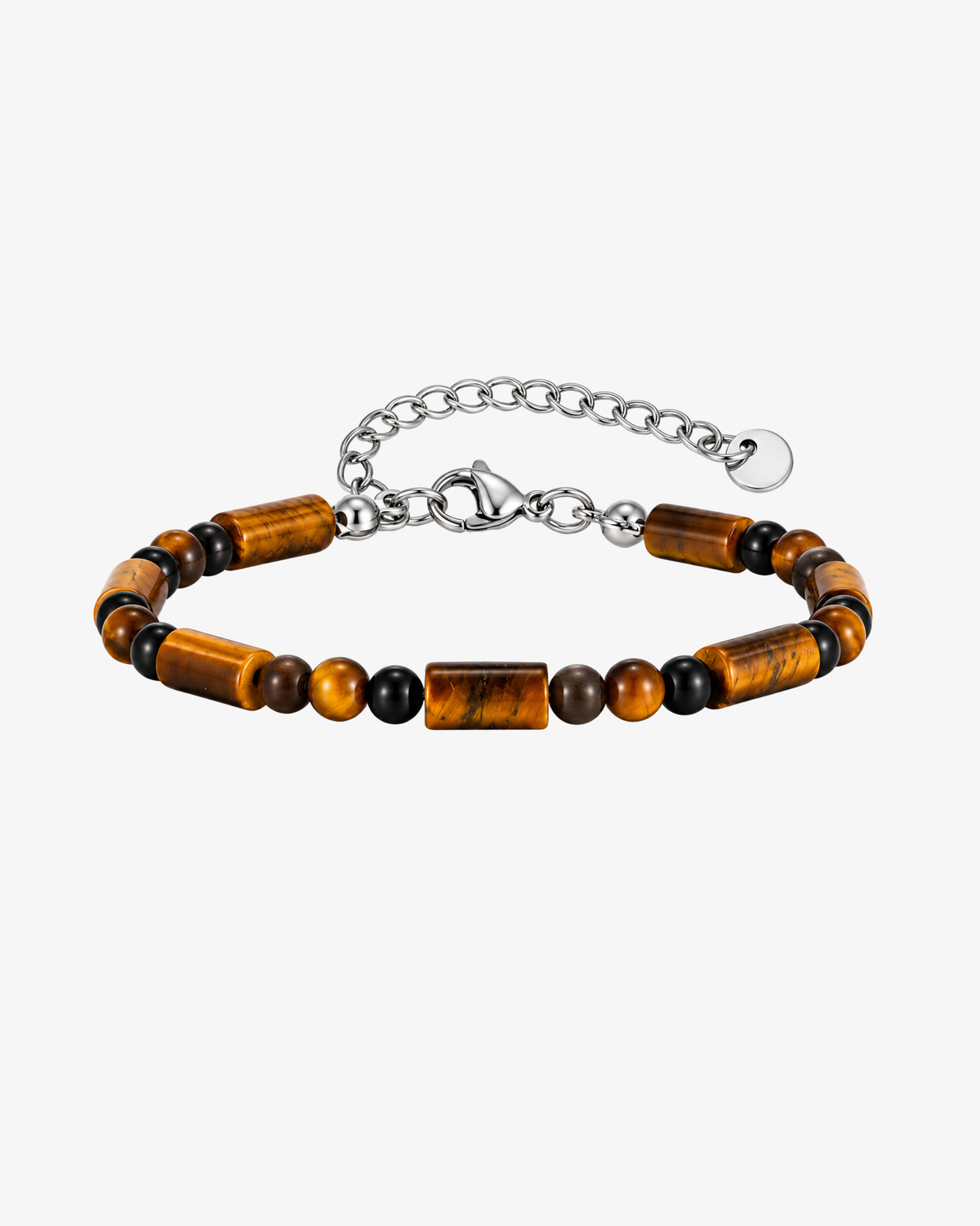 Nero Bracelet - Sølvfarvet/brunt