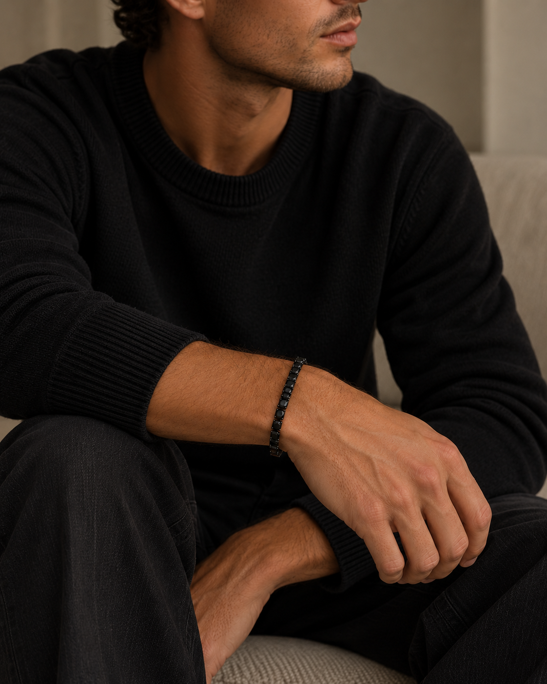 Noir Bracelet - Sort