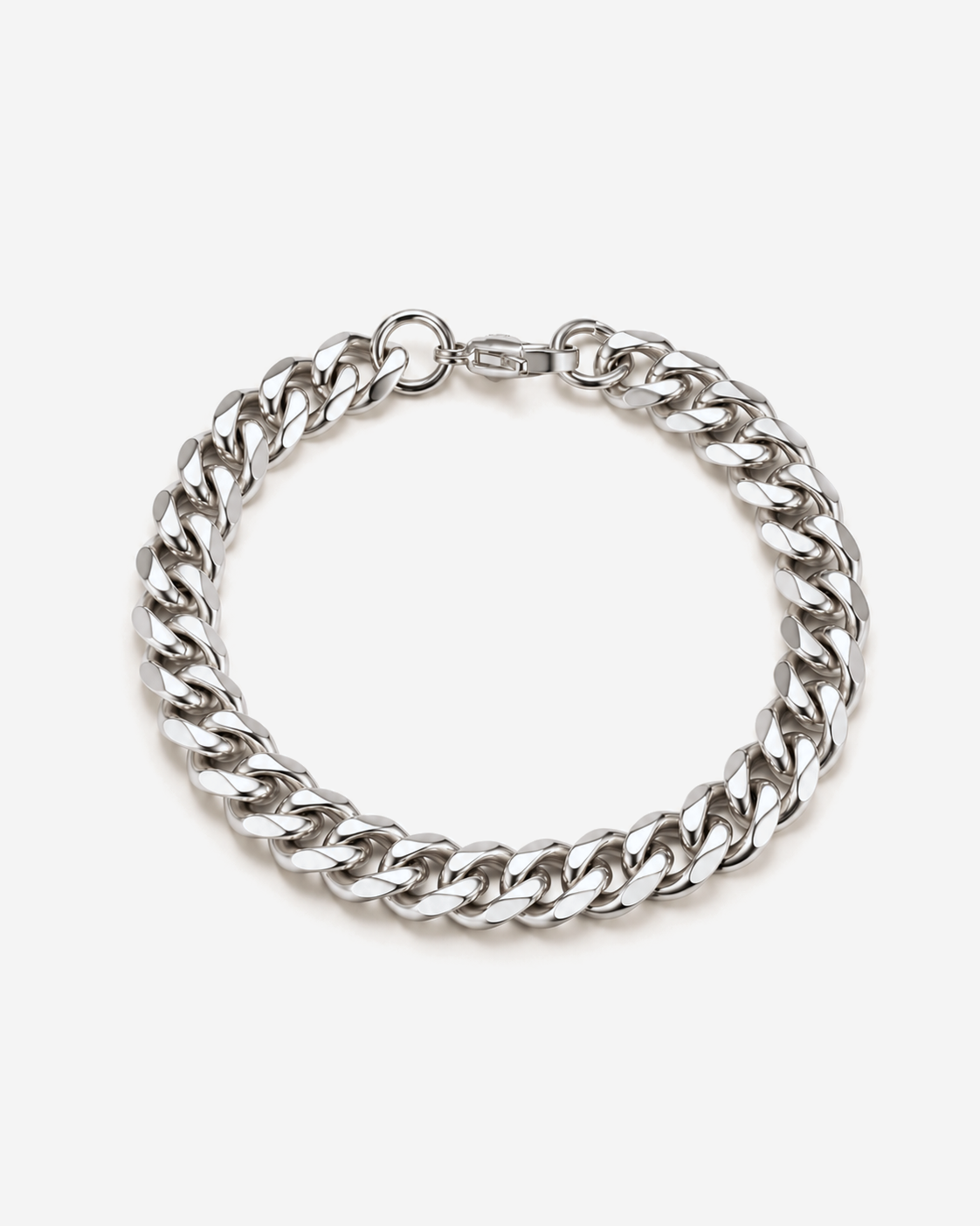 Rogue Bracelet 9mm - Sølvfarvet