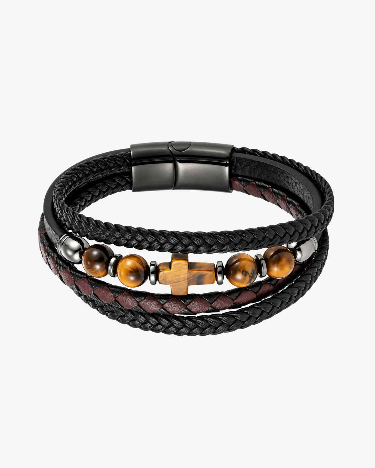 Roman Bracelet - Sort/brunt