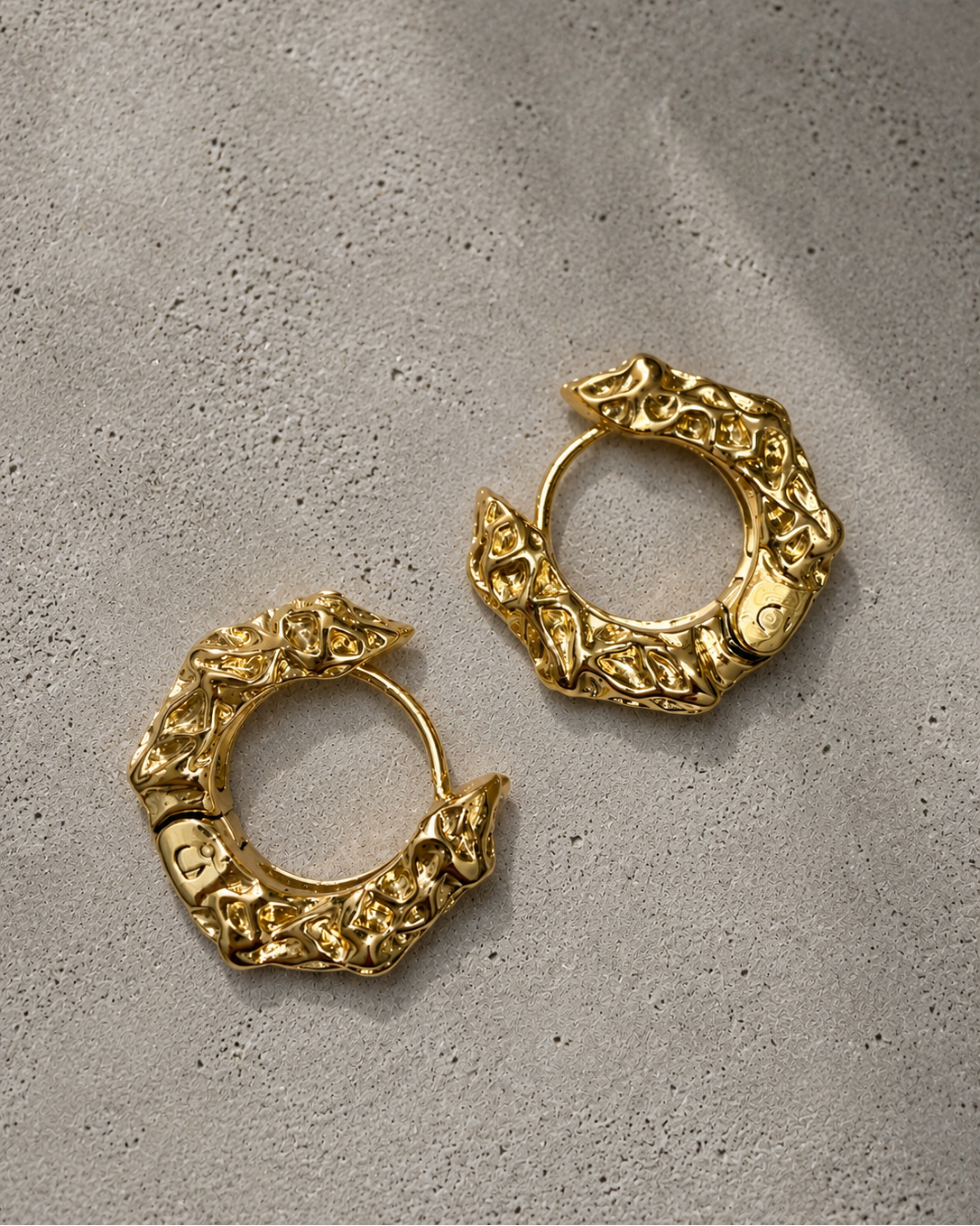 Sera Earrings - Forgyldt