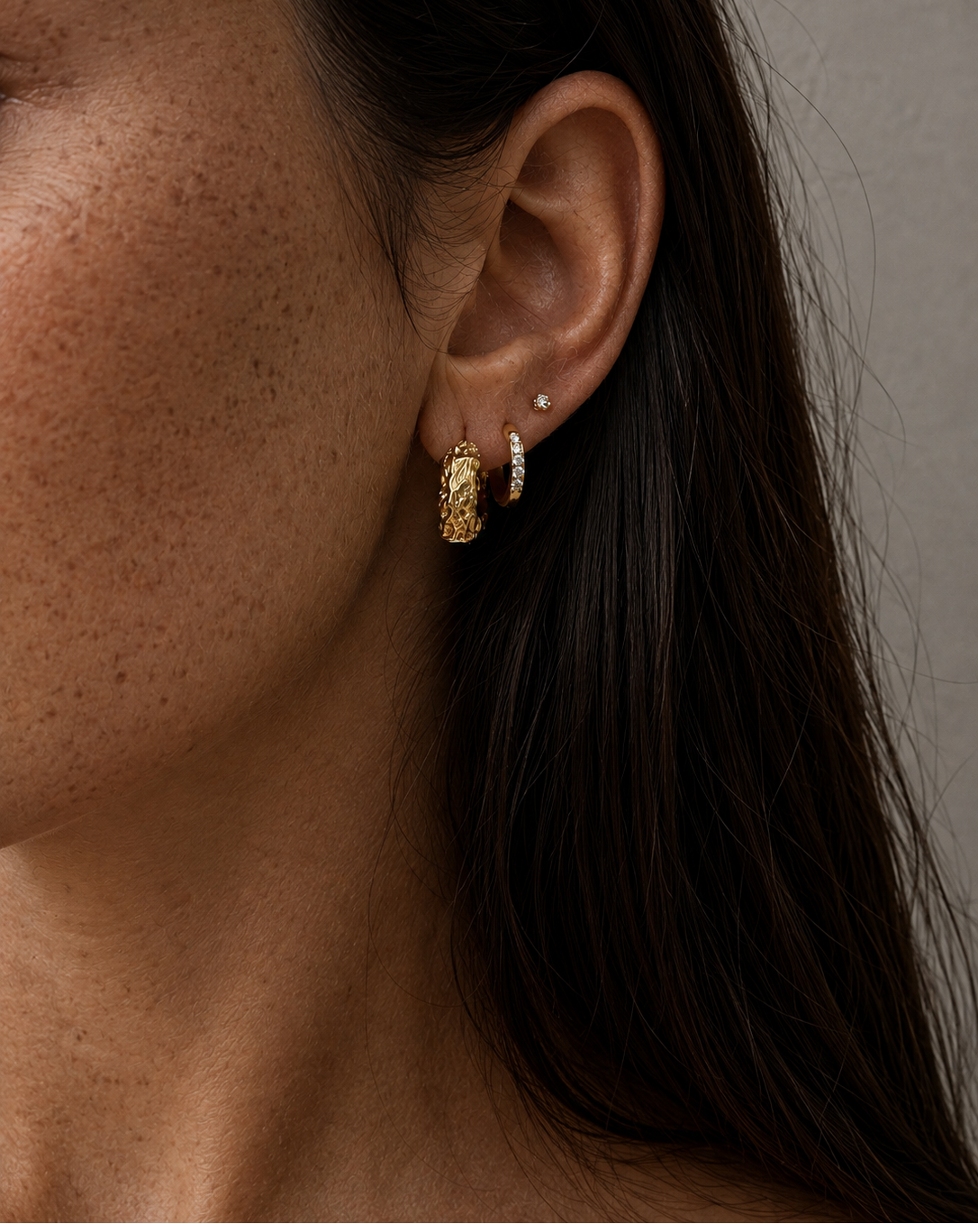 Sera Earrings - Forgyldt