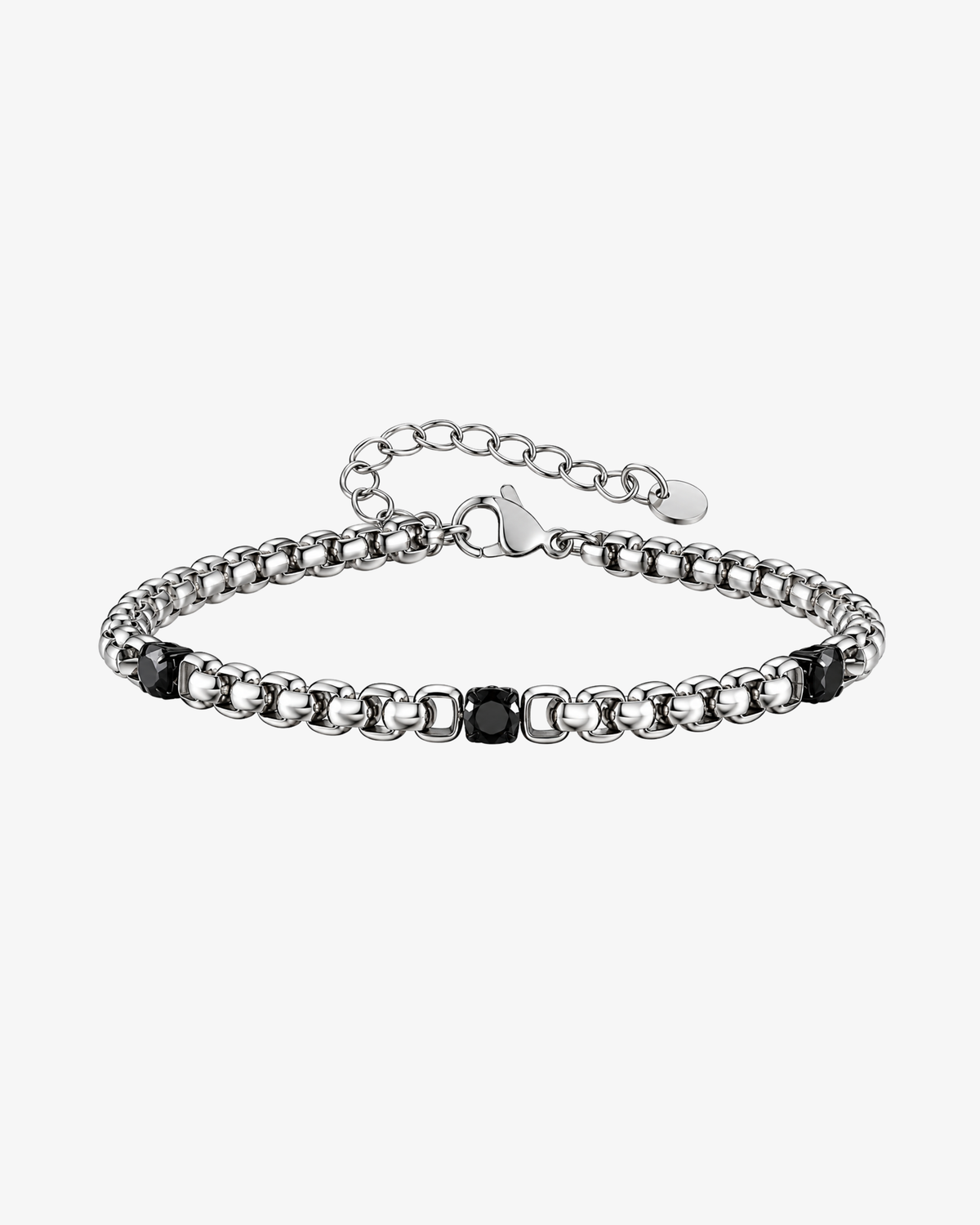 Slate Bracelet - Sølvfarvet