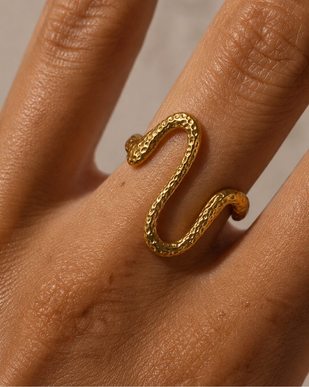 Vela Ring - Forgyldt