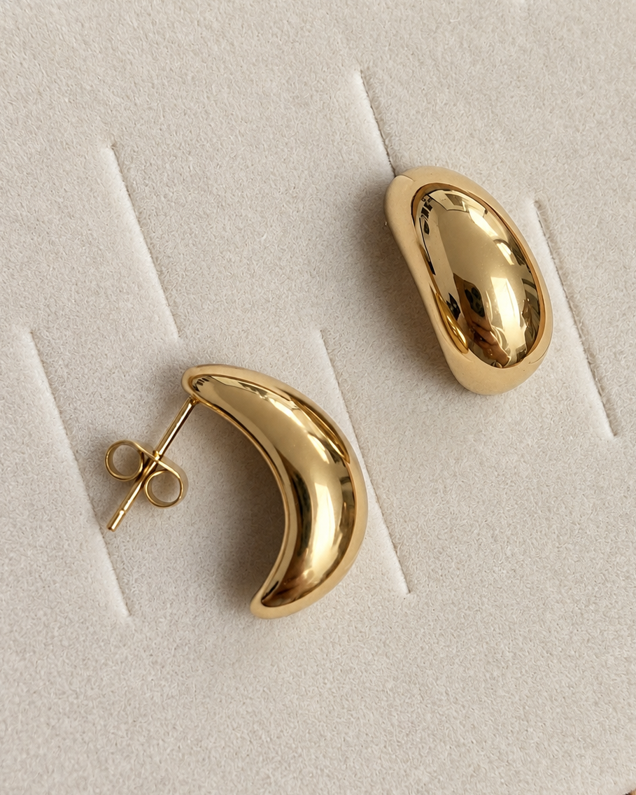Venice Earrings - Forgyldt
