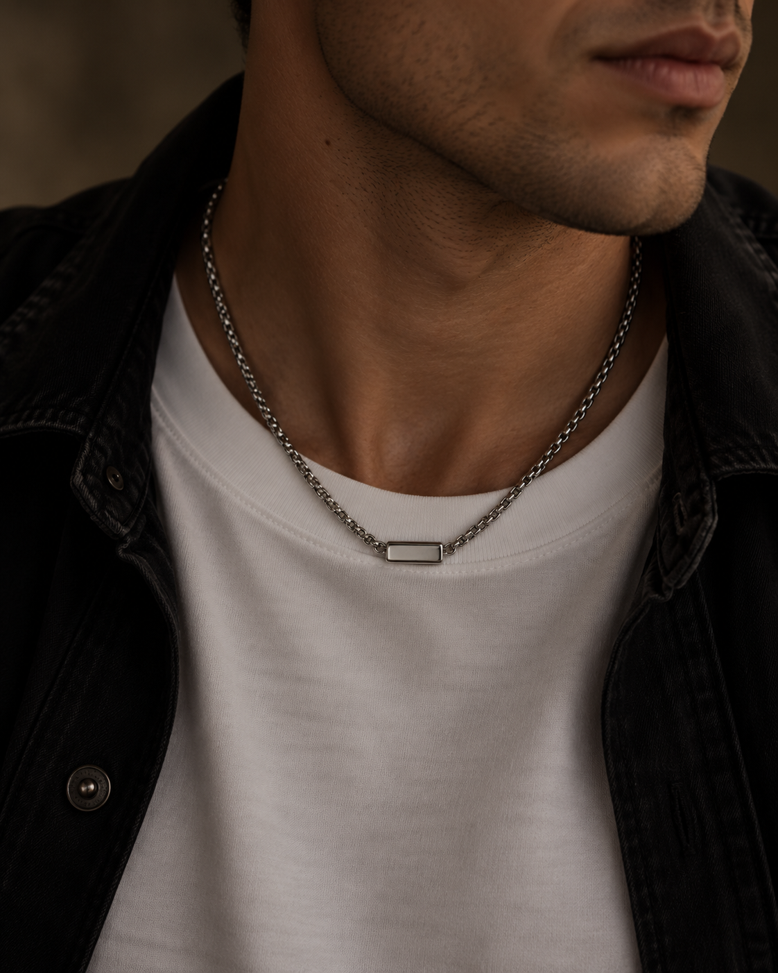 Zeno Necklace - Sølvfarvet