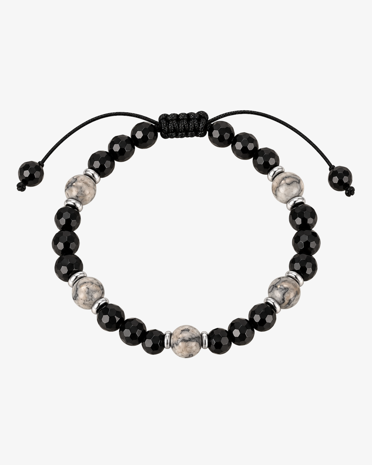 Zion Bracelet - Sort/grå