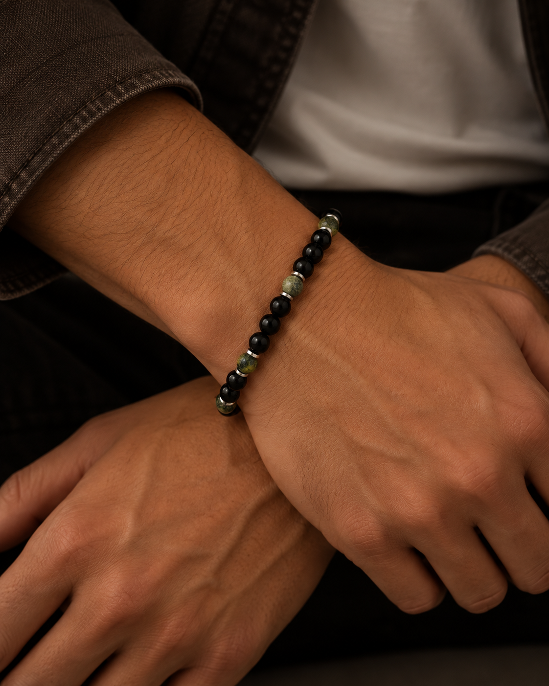 Zion Bracelet - Sort/Grøn