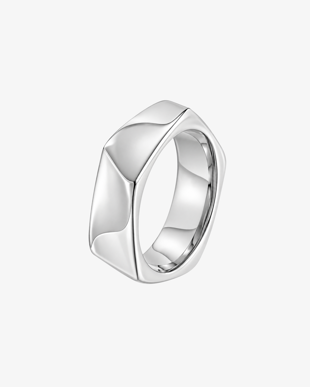 Ace Ring - Sølvfarvet