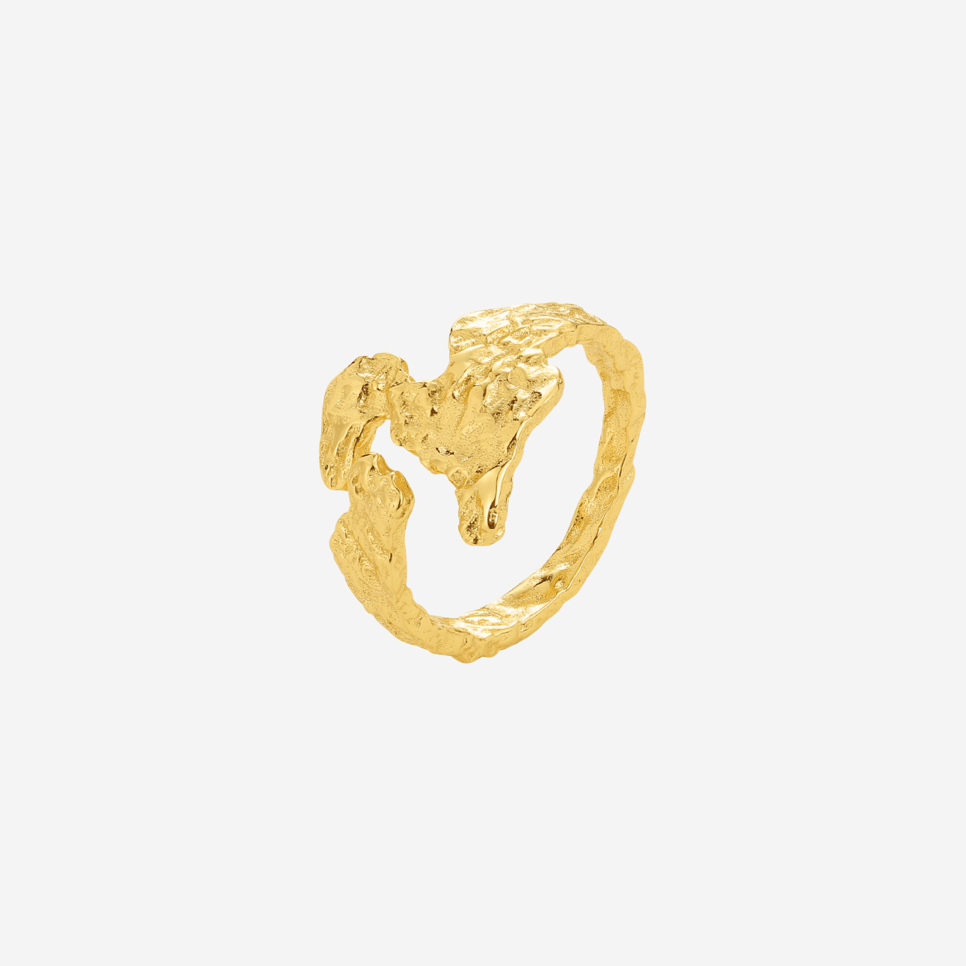 Adina Ring - Forgyldt - Khaai Studio