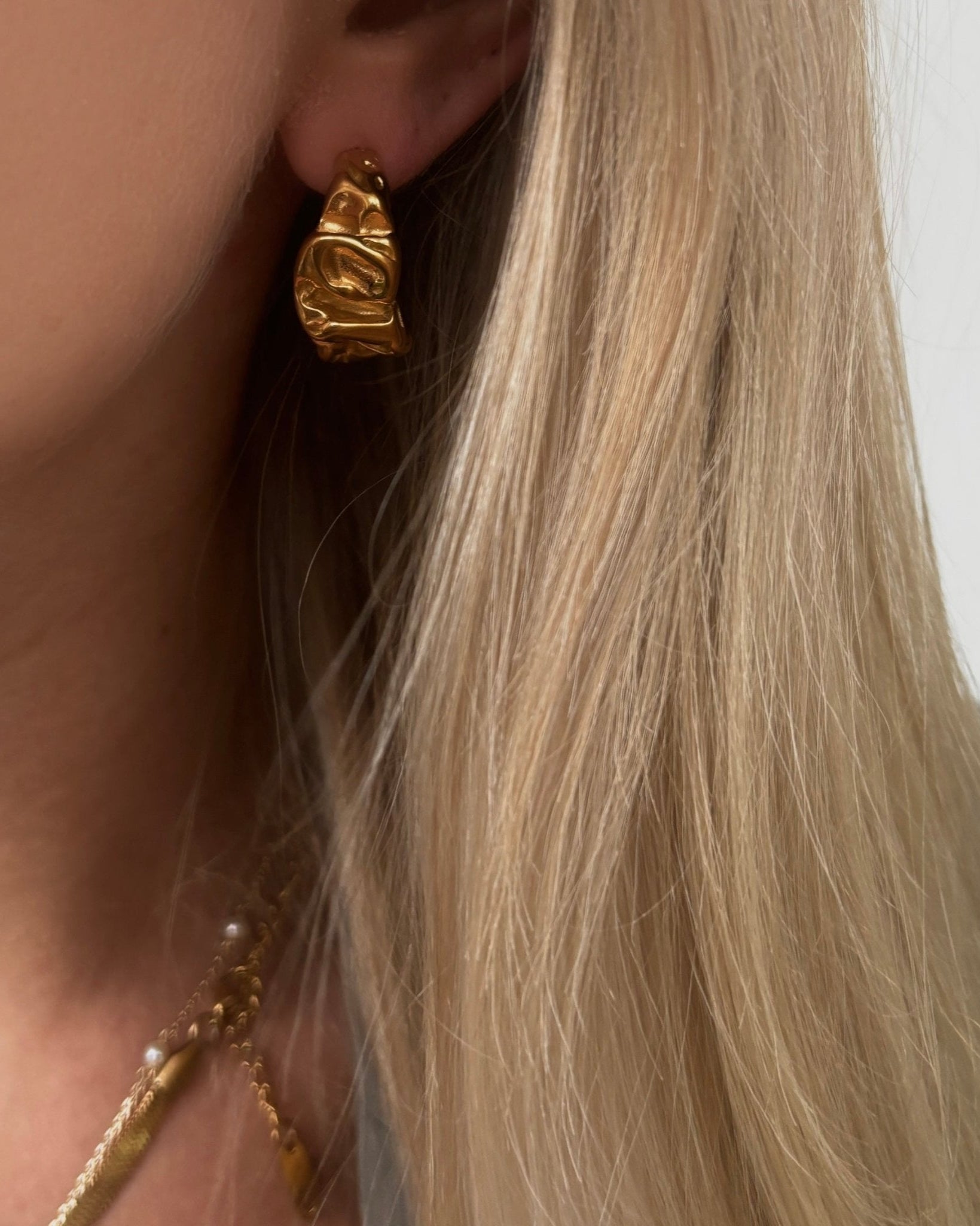 Ember Earrings - Forgyldt - Khaai Studio