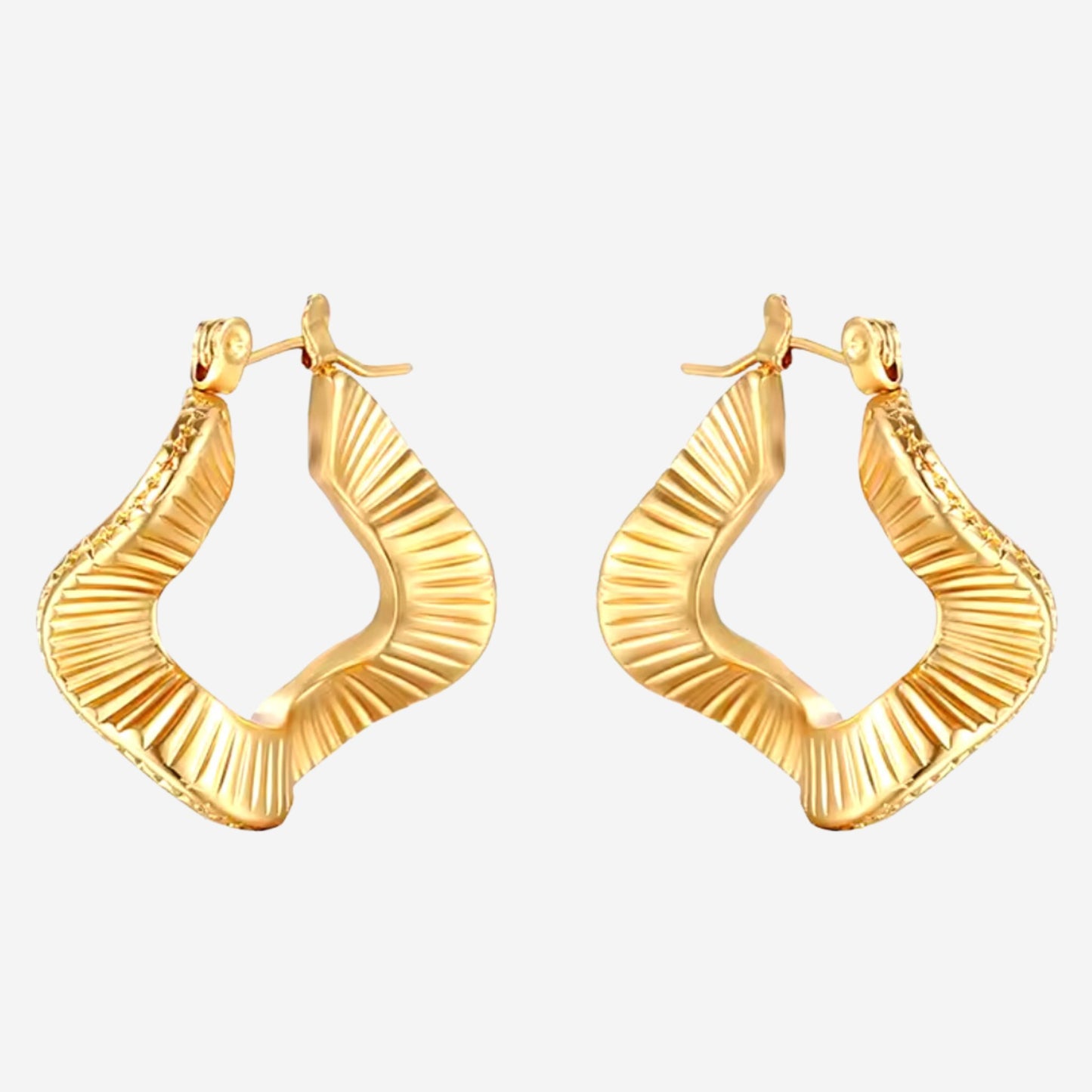 Mirage Earrings - Forgyldt - Khaai Studio