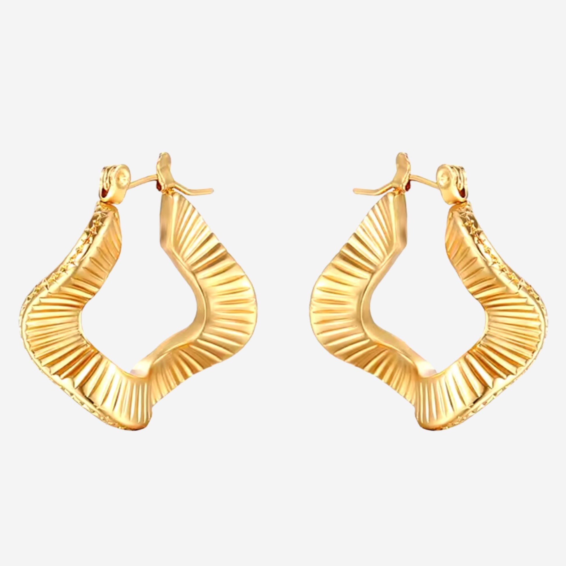 Mirage Earrings - Forgyldt - Khaai Studio