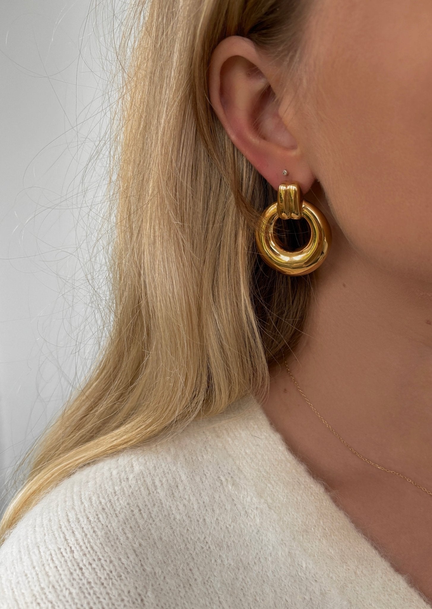 Nova Earrings - Forgyldt - Khaai Studio