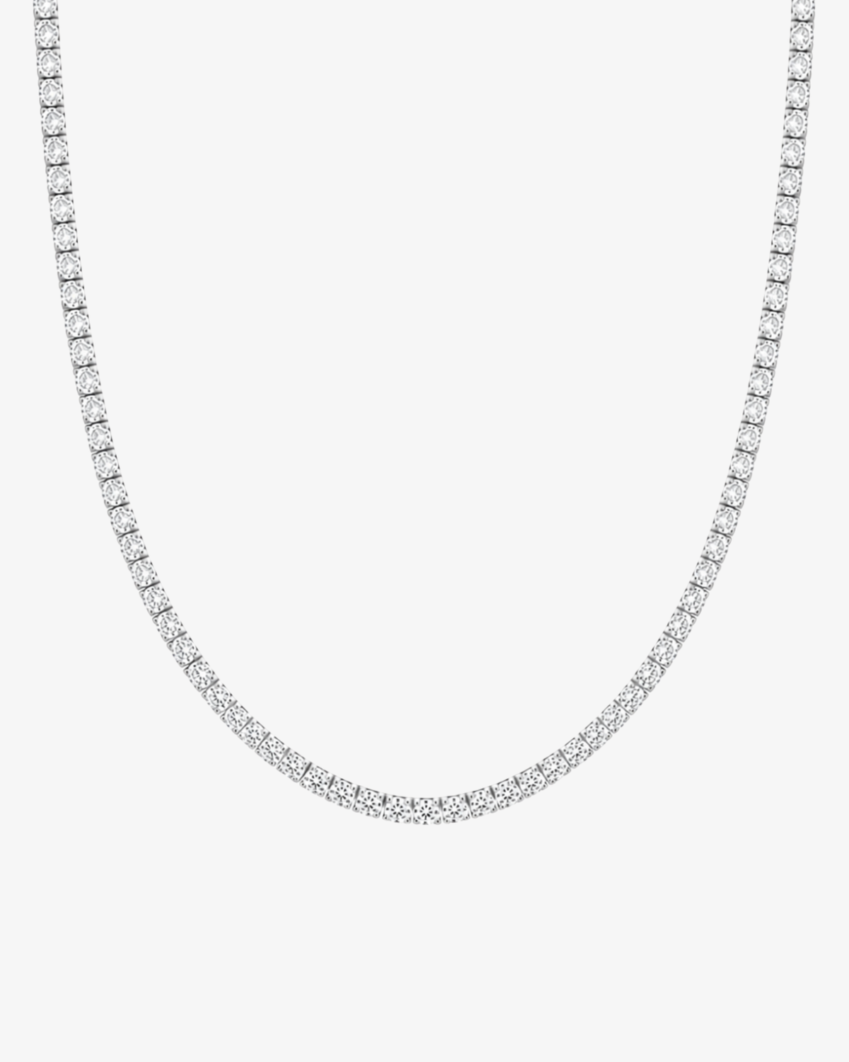 Oraya Tennis Necklace 2,5mm - Forsølvet