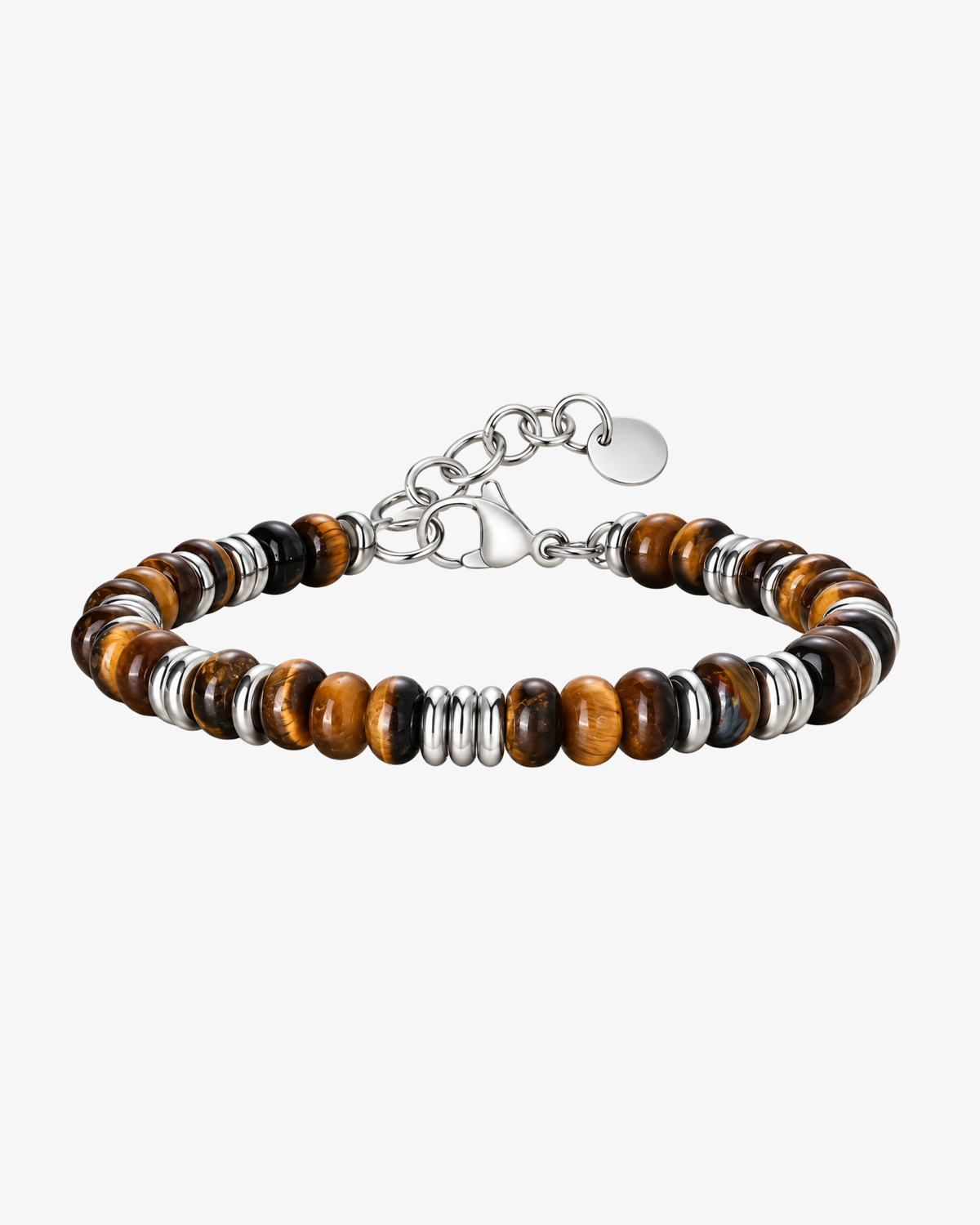 Santos Bracelet - Sølvfarvet/brunt